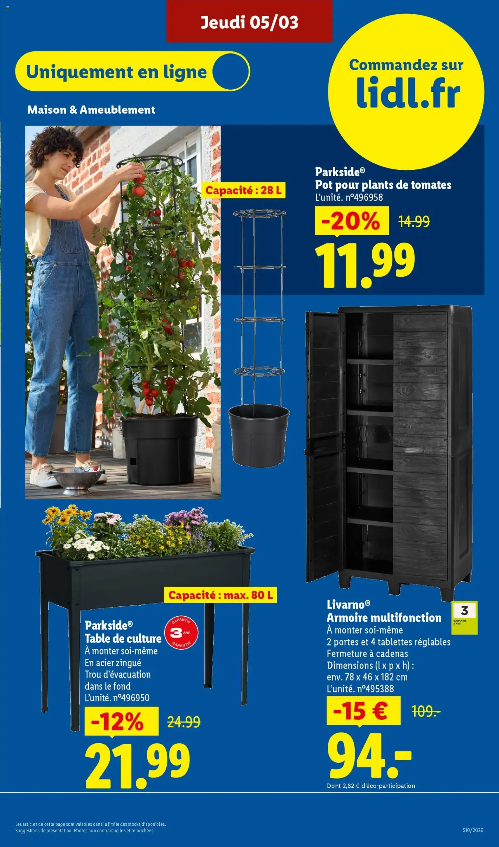 LIDL catalogue semaine 10 - brochure valable à partir du 05/03/2026, page 49 sur 79