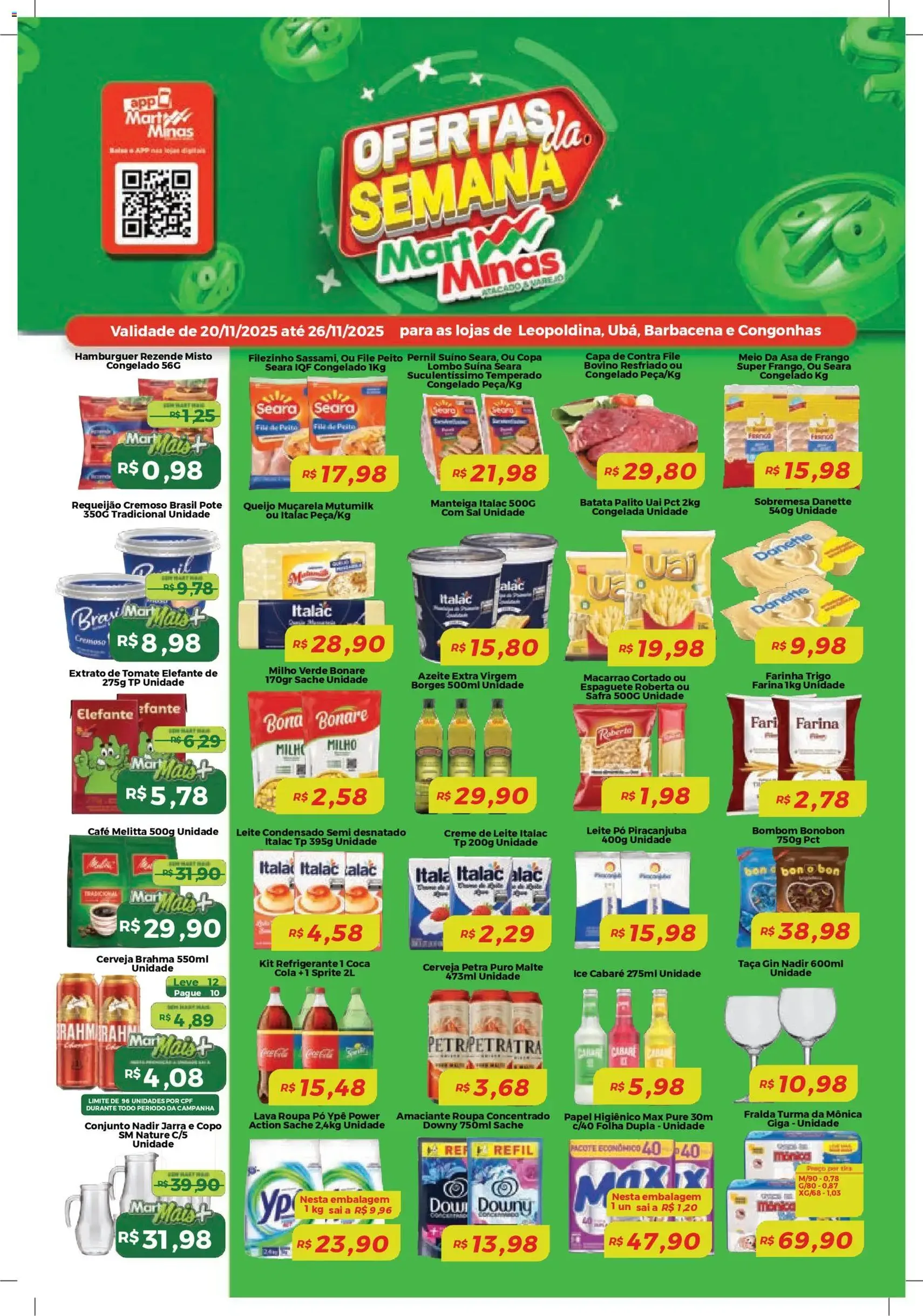 Mart Minas - Ofertas da semana - folheto válido a partir de 20/11/2025 página 1 de 8