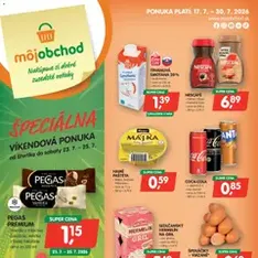 Môj obchod leták - náhľad letáku platný od 17.07.2026