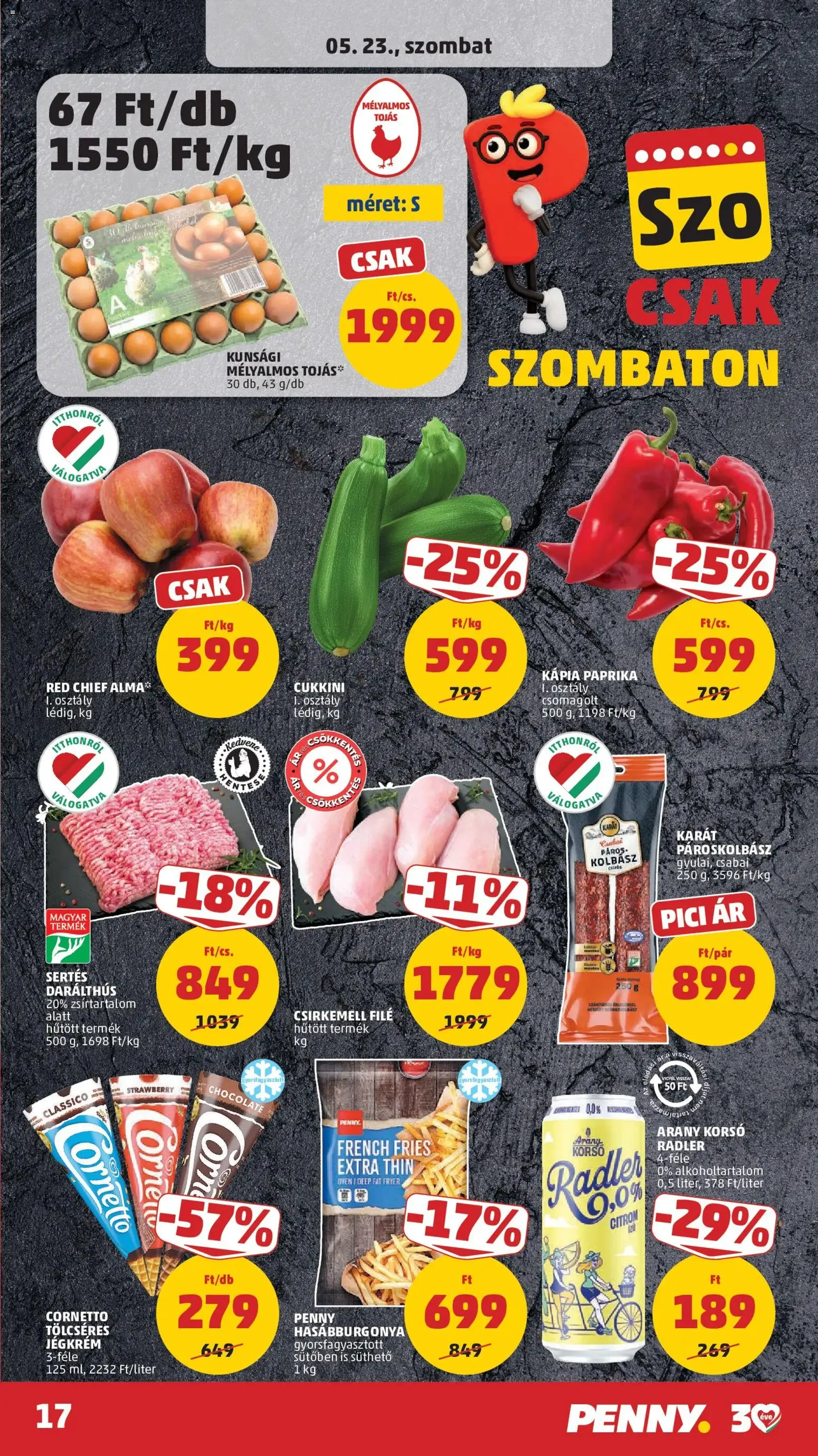 PENNY akciós újság - 2026.05.21. érvényes szórólap 21 oldal 43 oldalból