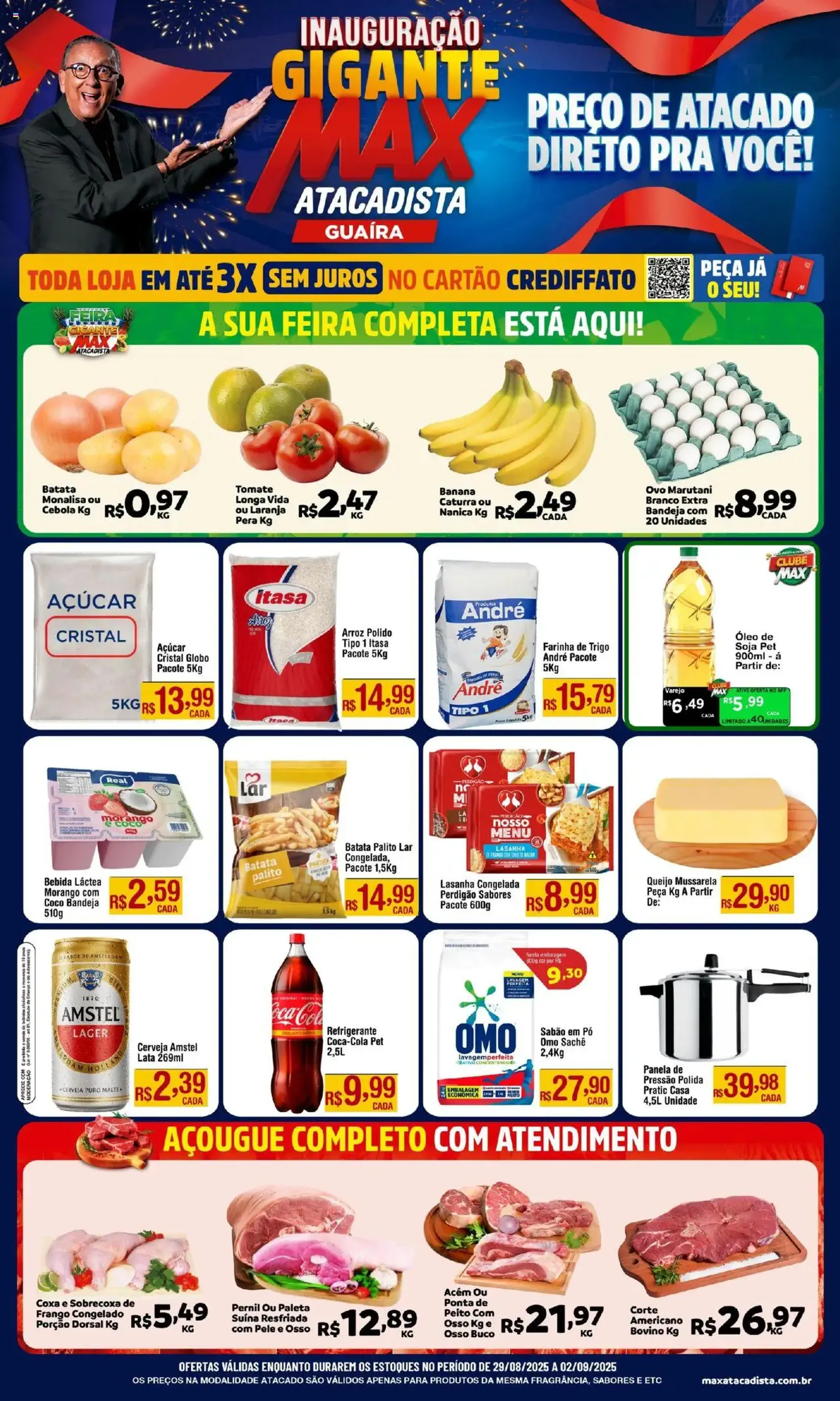 Max Atacadista - Ofertas da semana - folheto válido a partir de 29/08/2025 página 1 de 4