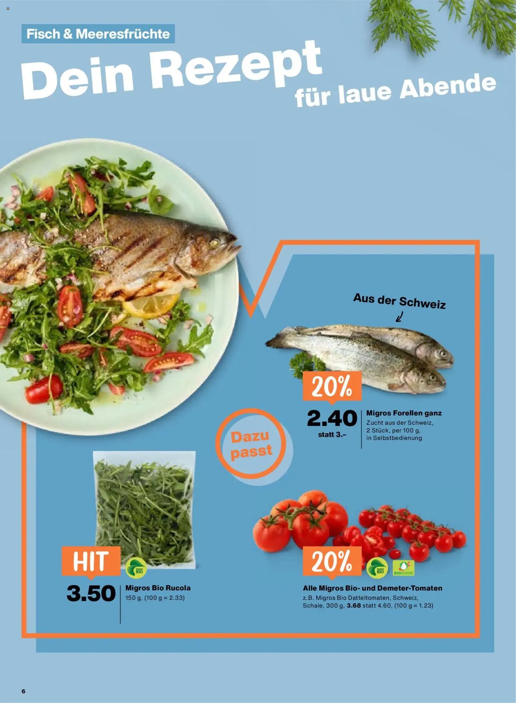 Migros aktionen - Gültiger Prospekt ab 30.07.2026, Seite 6 von insgesamt 24