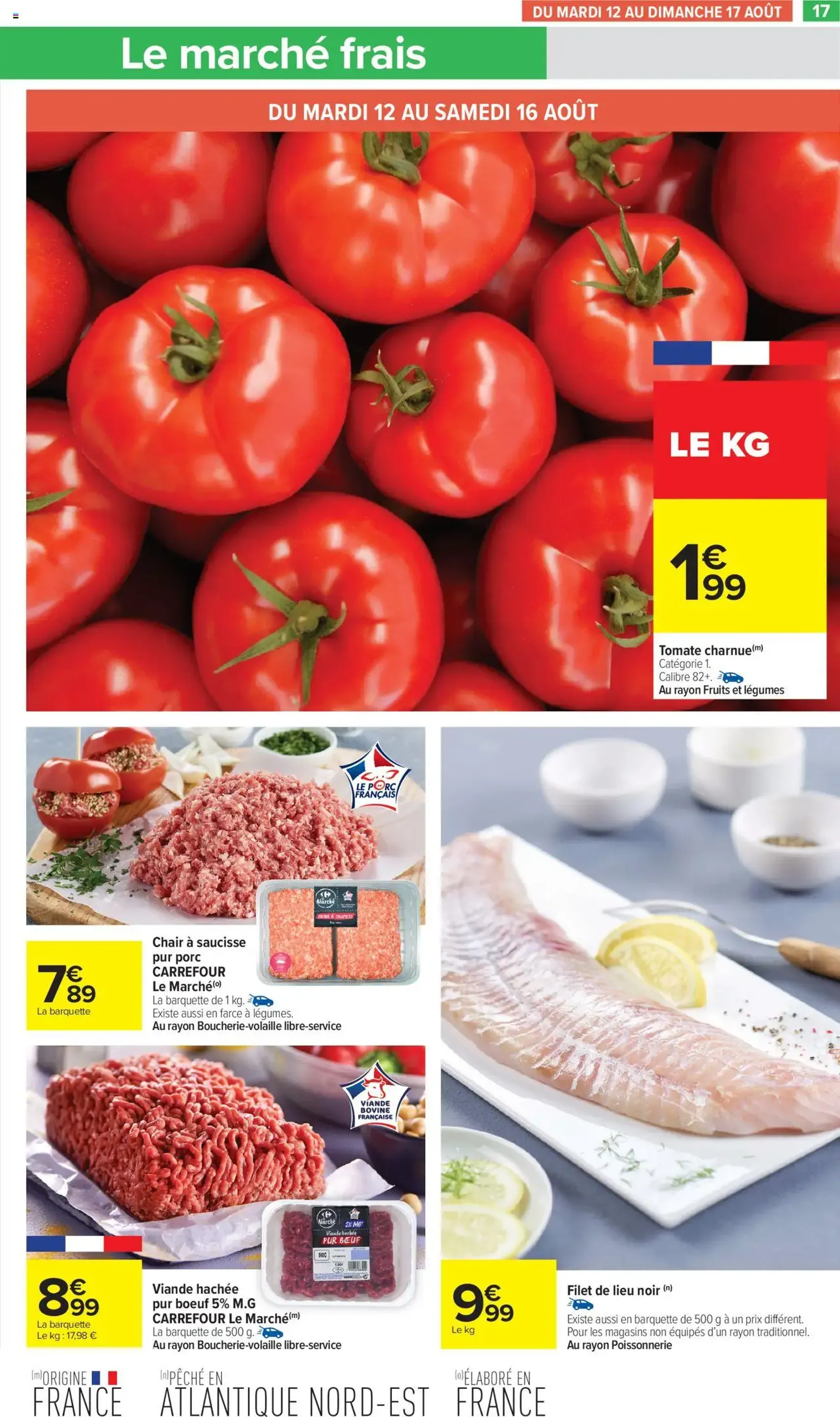 Carrefour Market catalogue semaine 33 - brochure valable à partir du 12/08/2025, page 19 sur 44