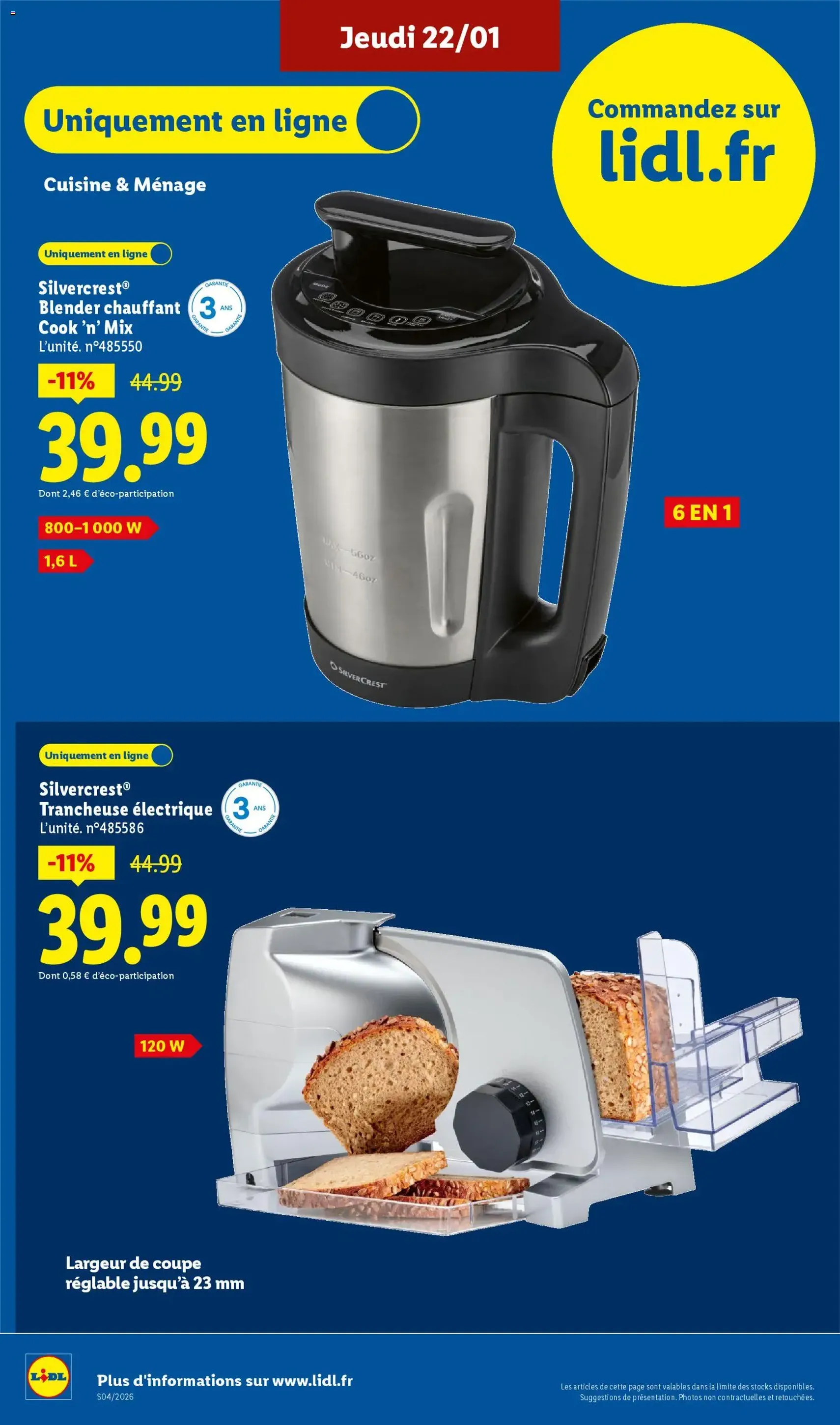 LIDL catalogue semaine 4 - brochure valable à partir du 22/01/2026, page 50 sur 79