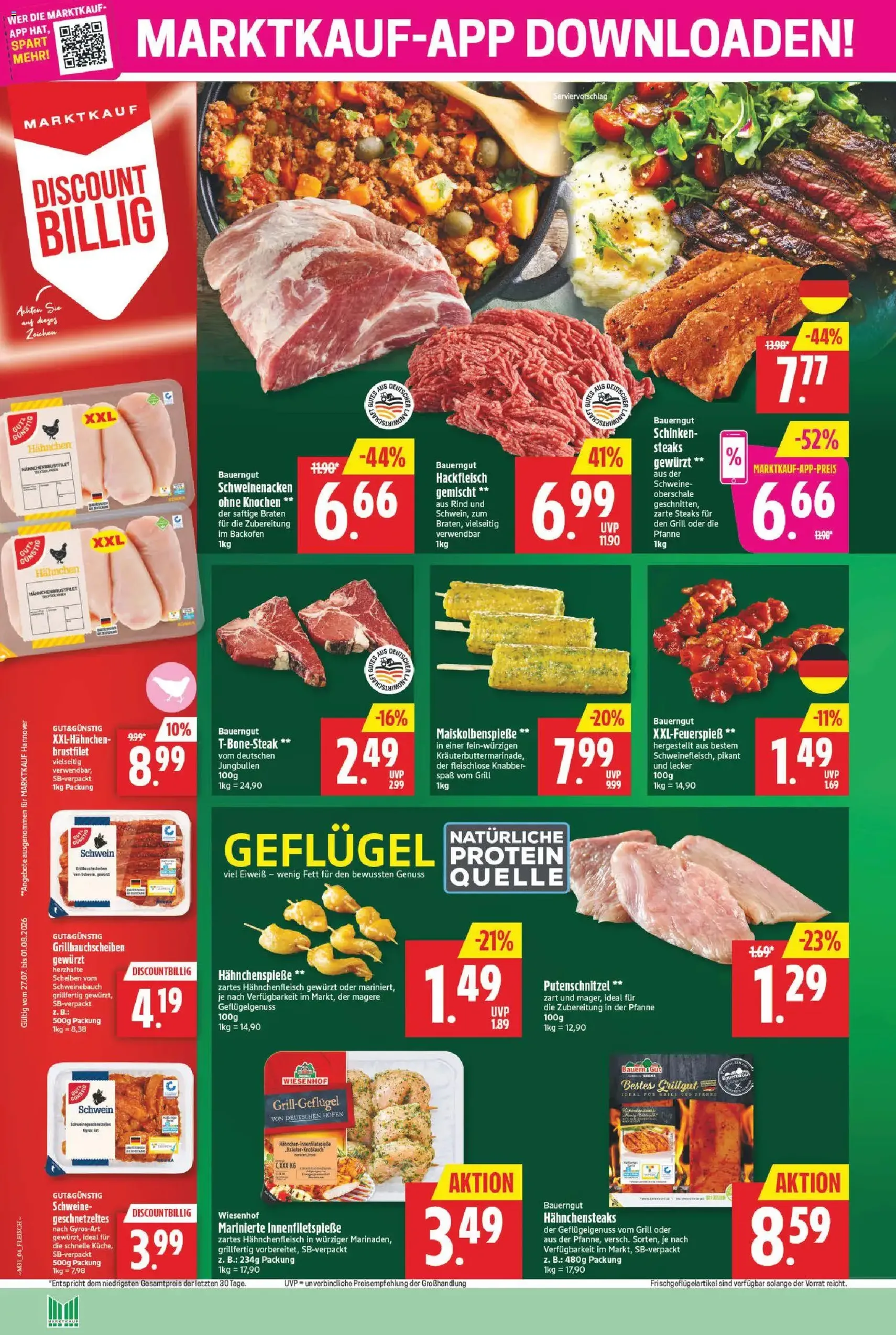 Marktkauf Prospekt - Gültiger Prospekt ab 27.07.2026, Seite 4 von insgesamt 37