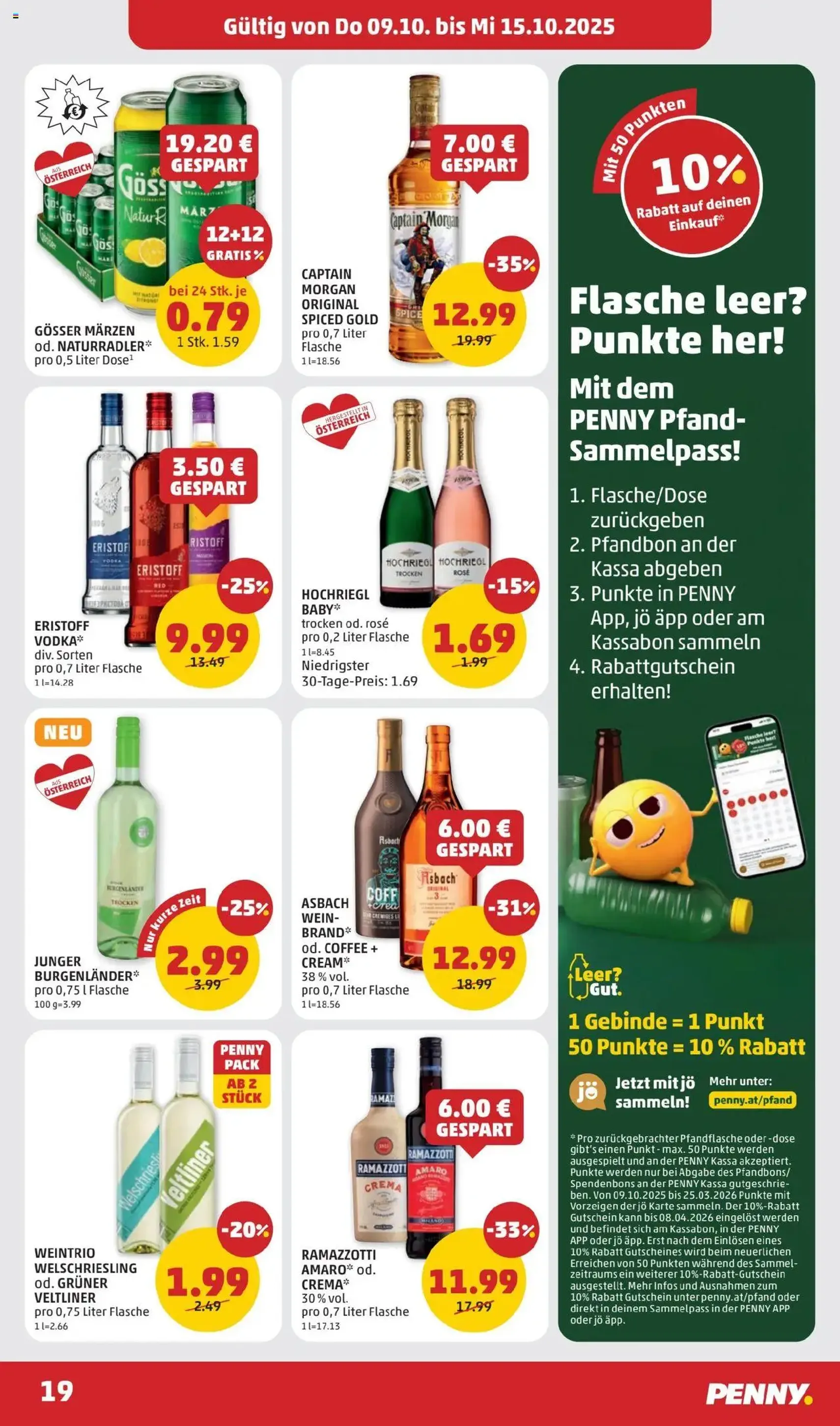 Penny Markt Flugblatt - Gültiger Prospekt ab 09.10.2025, Seite 19 von insgesamt 32