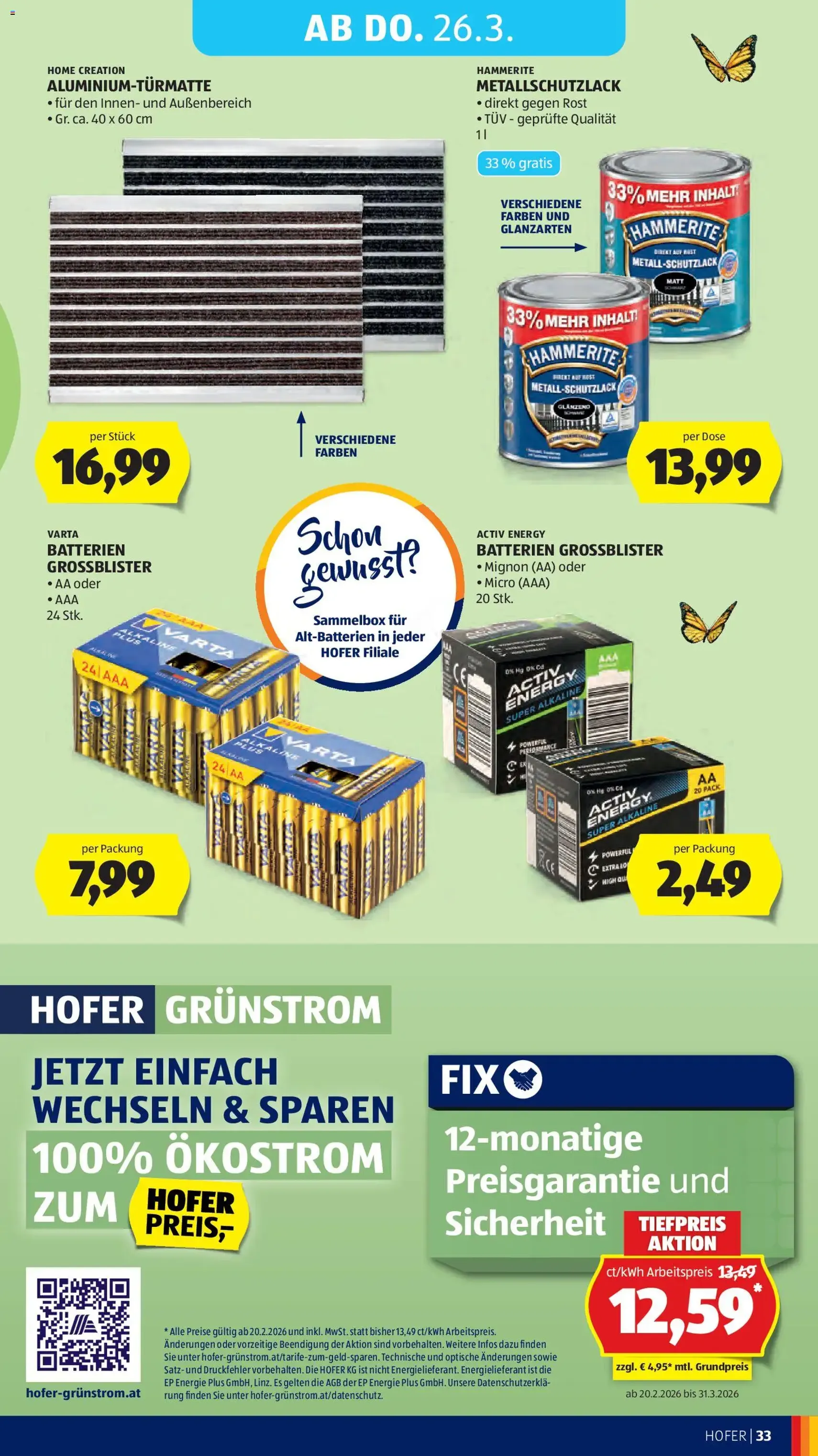 Hofer Flugblatt - Gültiger Prospekt ab 23.03.2026, Seite 41 von insgesamt 49