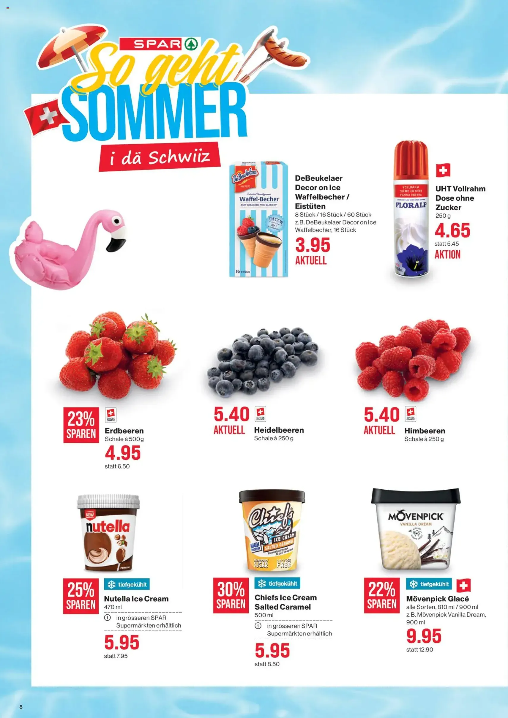 SPAR aktionen - Gültiger Prospekt ab 09.07.2026, Seite 8 von insgesamt 17