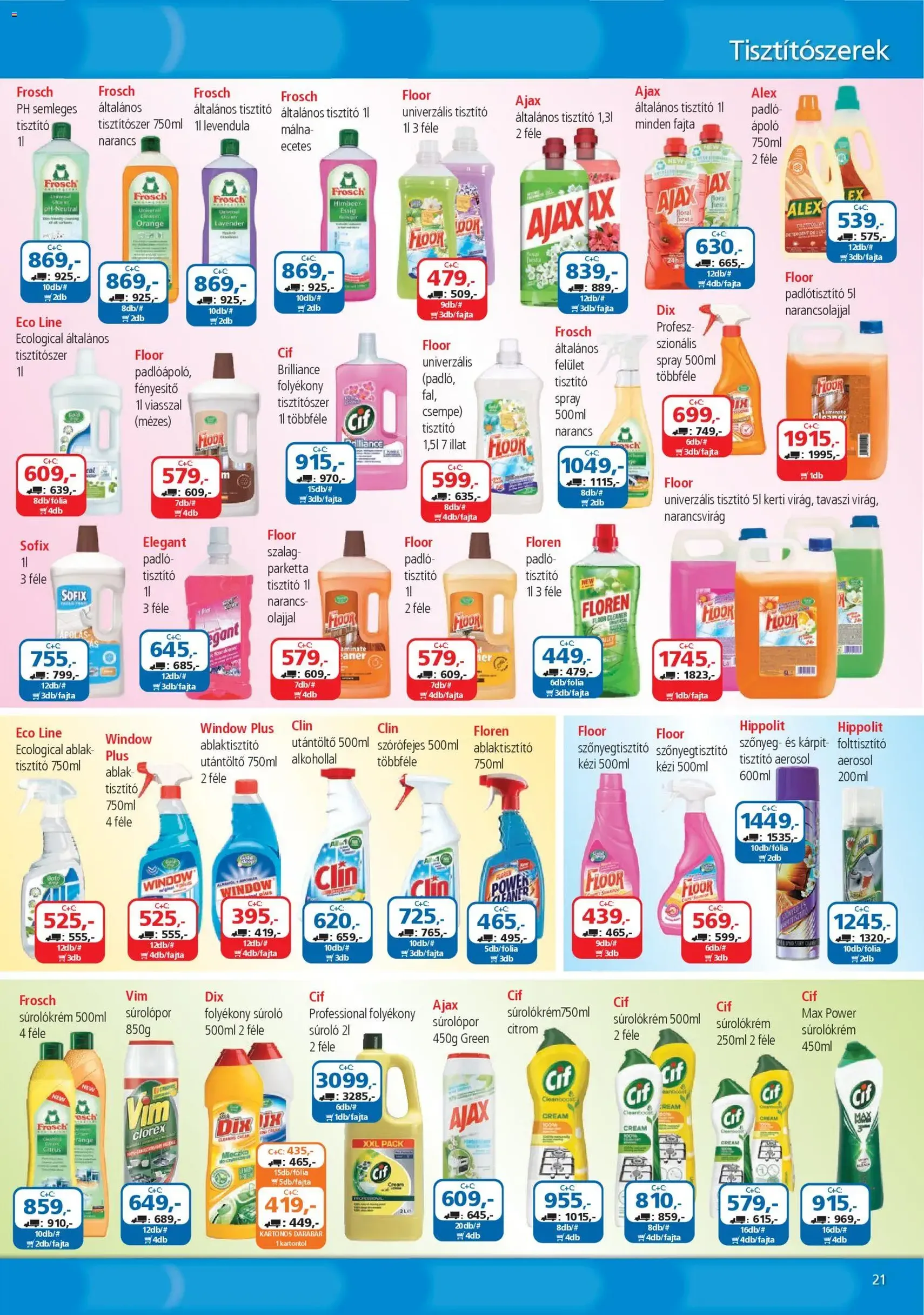 ÁRKLUB Akciós újság - 2025.12.01. érvényes szórólap 21 oldal 32 oldalból
