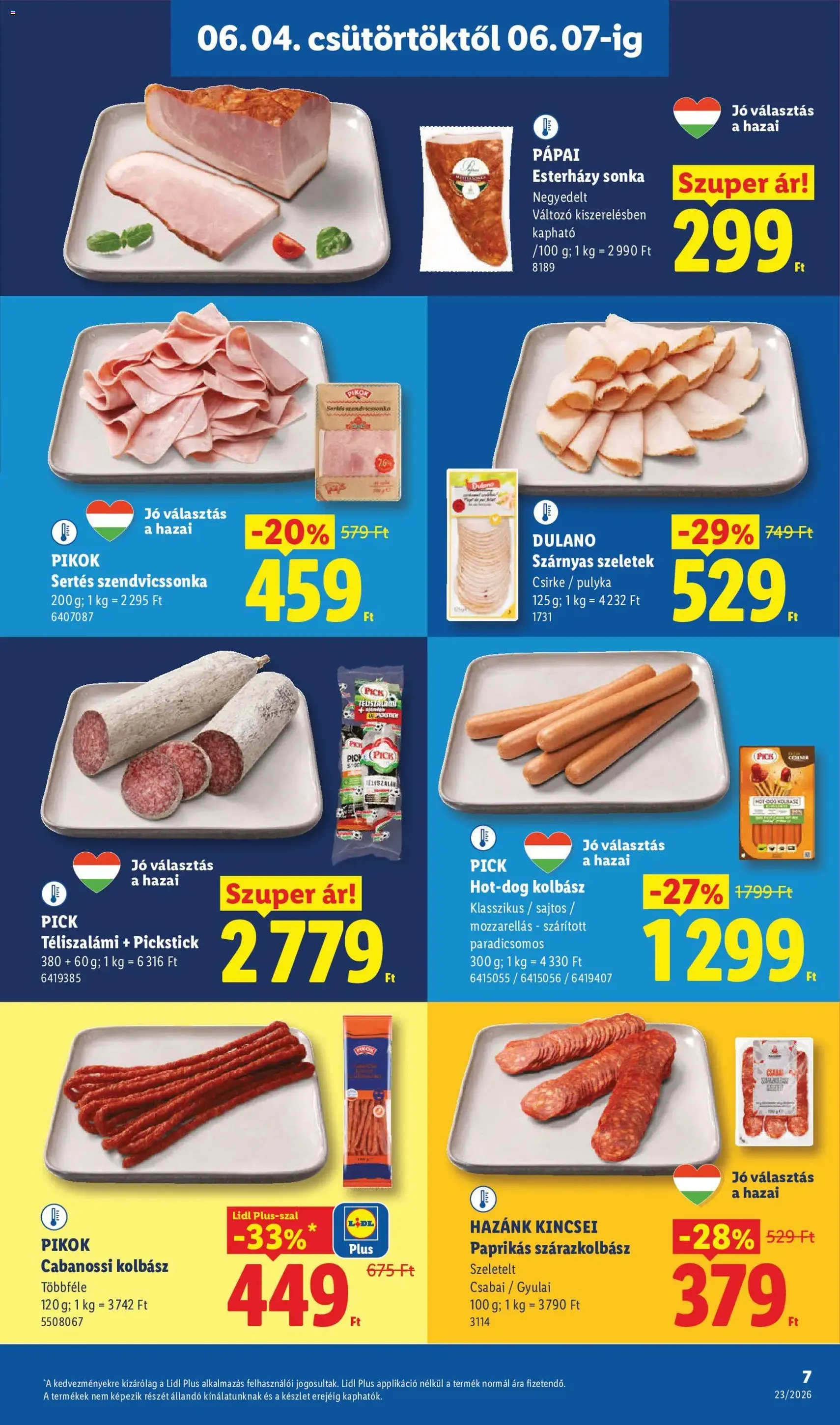 Lidl akciós újság - 2026.06.04. érvényes szórólap 7 oldal 80 oldalból