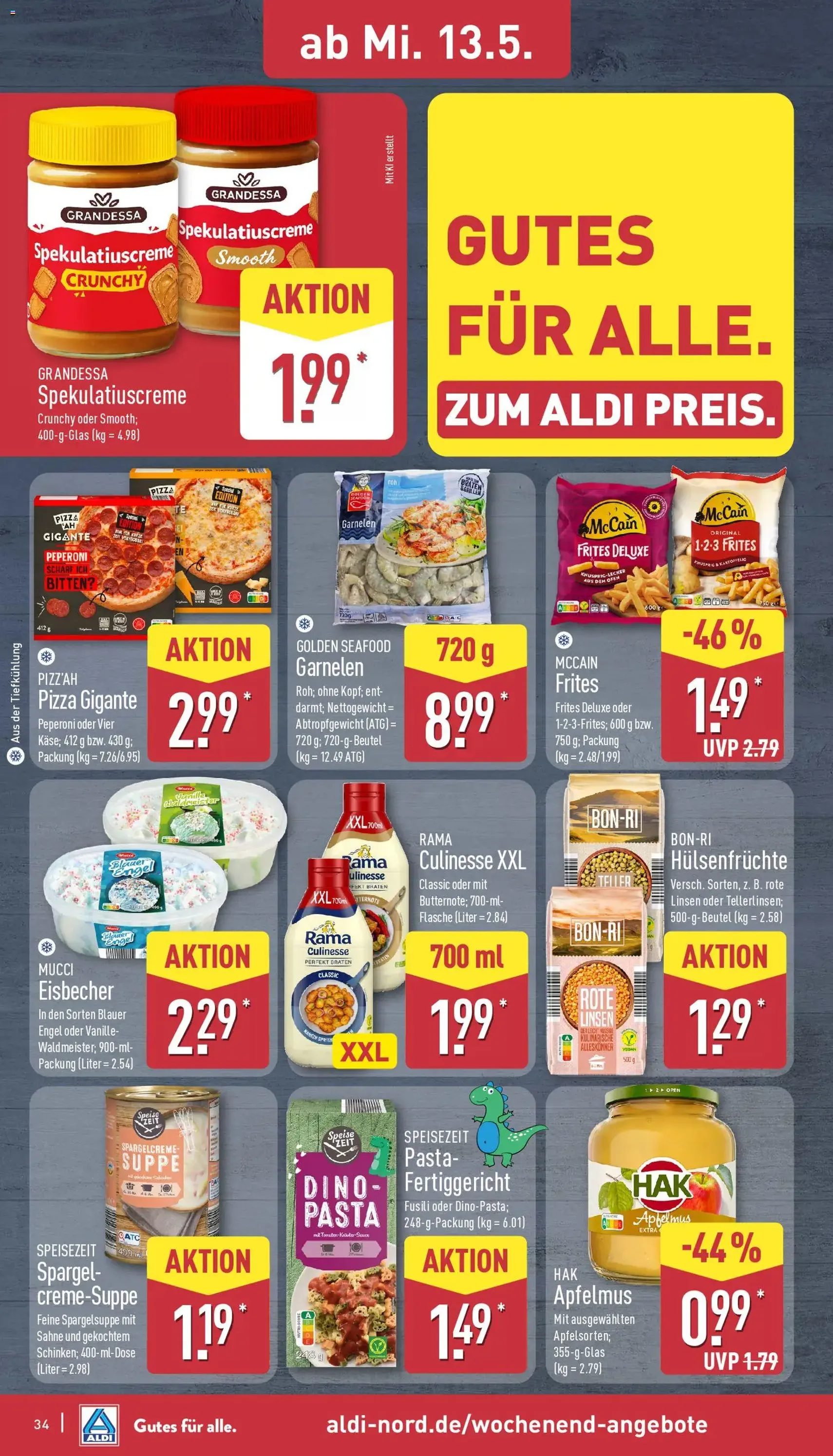 Aldi Prospekt - Gültiger Prospekt ab 11.05.2026, Seite 34 von insgesamt 43