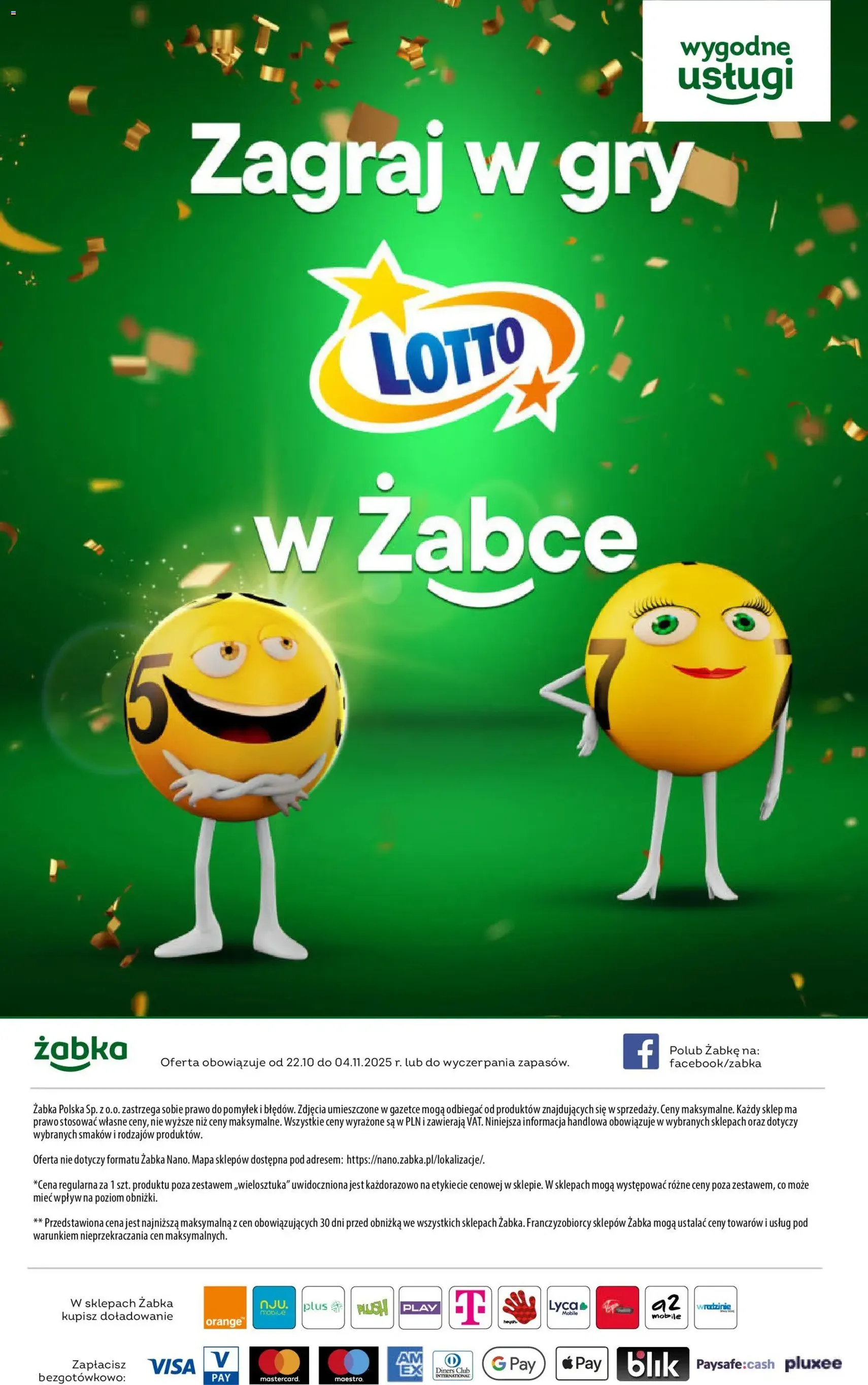 Żabka Gazetka - ważny gazetka od 22.10.2025 strona 76 z 76 Żabka Gazetka - ważny gazetka od 22.10.2025 strona 76 z 76