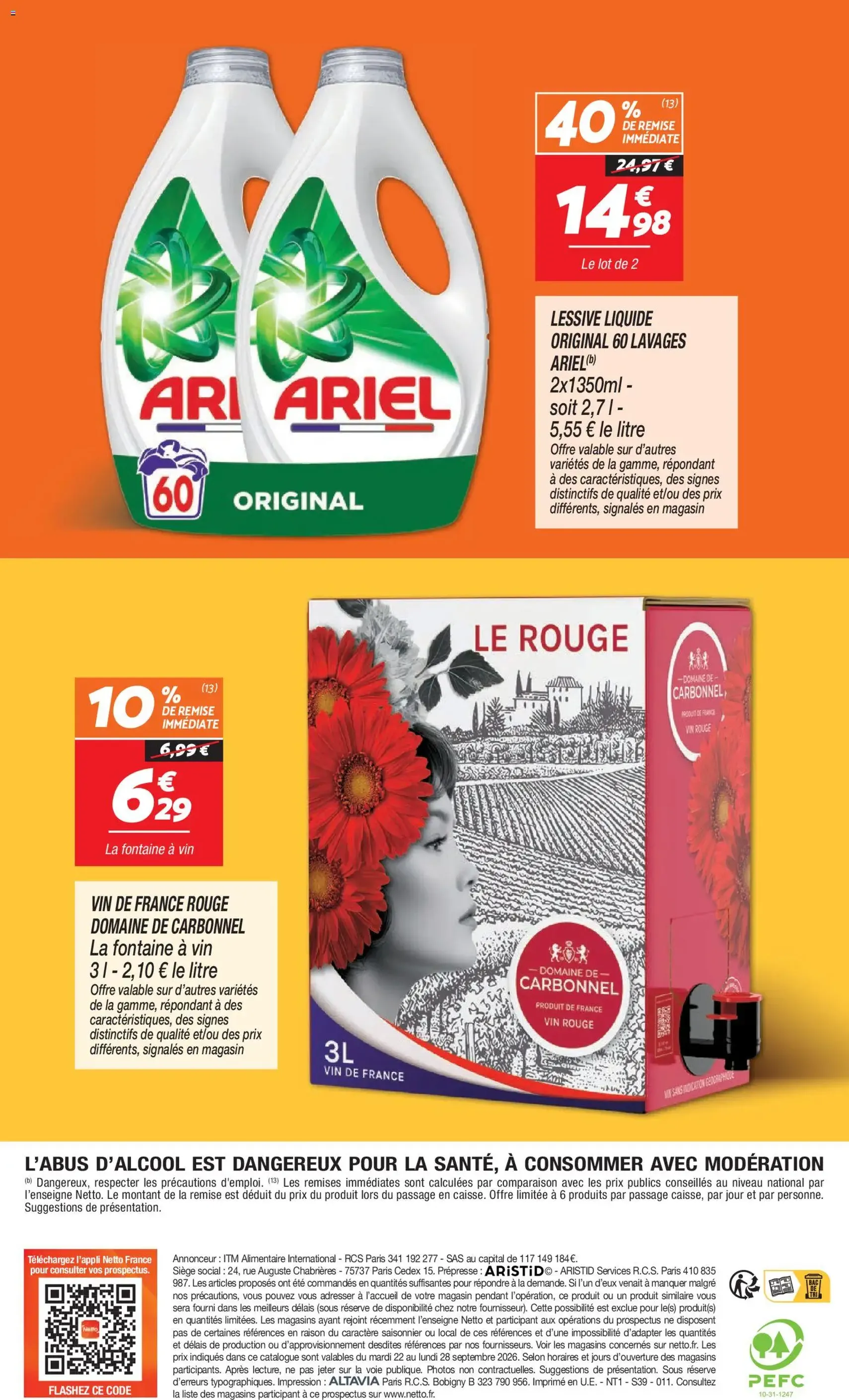 Netto catalogue - brochure valable à partir du 22/09/2026, page 24 sur 24