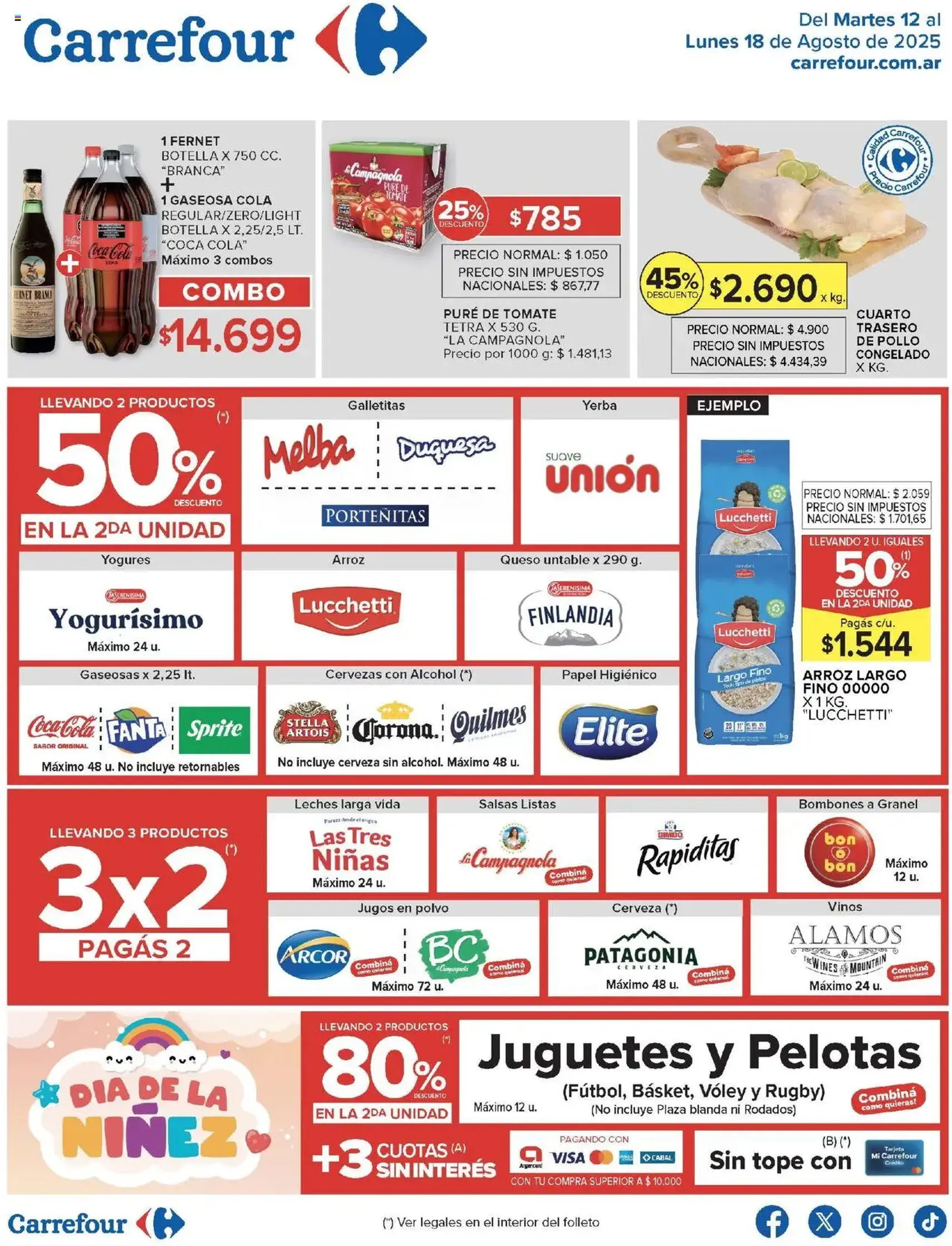 Carrefour ofertas - folleto válido desde 12/08/2025 página 1 de 24