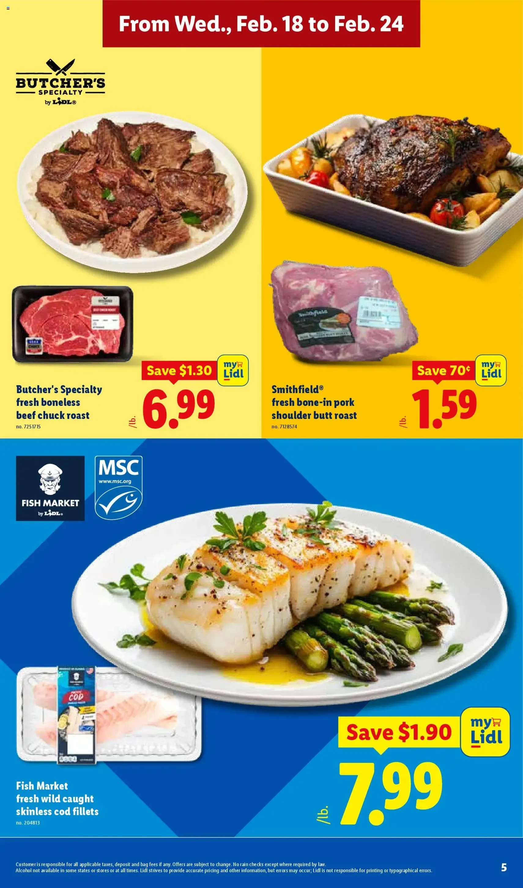 Lidl Weekly Ad - valid flyer from 02/18/2026, page 5 of 32