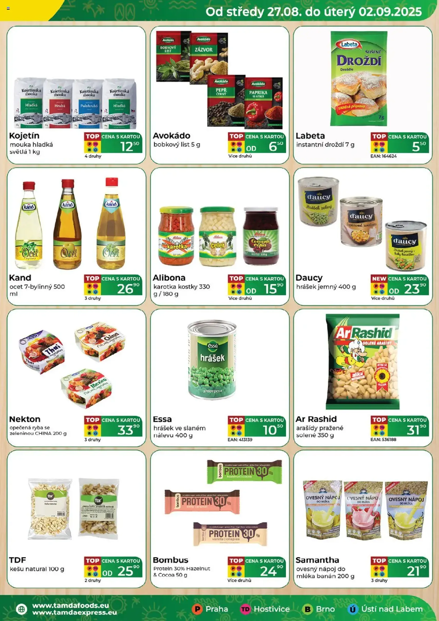 Tamda Foods leták - platný leták od 27.08.2025 strana 3 z 52