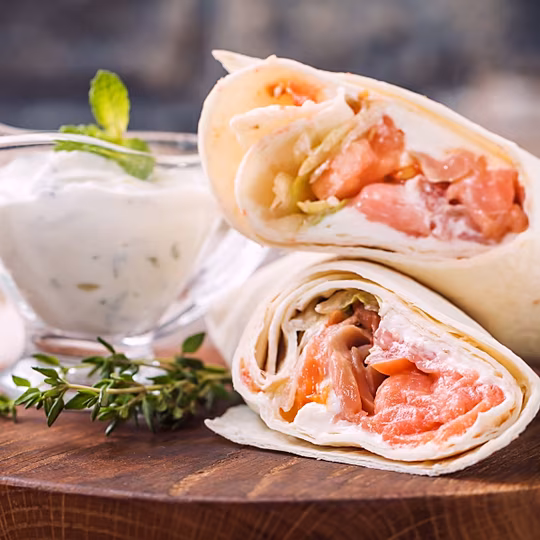 Anteprima ricetta Tortilla di salmone