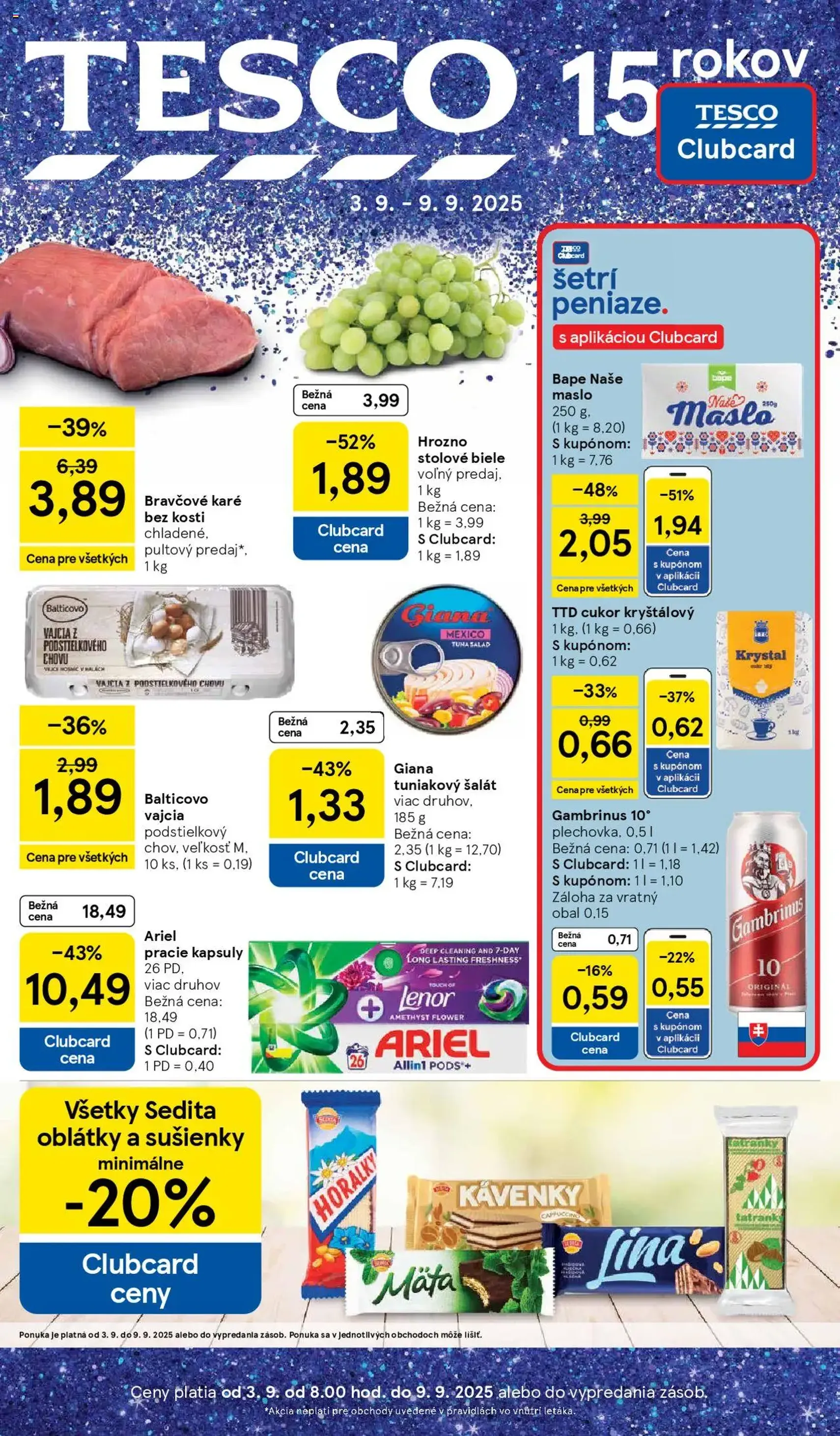 Tesco Hypermarket - leták - platný leták od 03.09.2025 strana 1 z 33 Tesco Hypermarket - leták - platný leták od 03.09.2025 strana 1 z 33