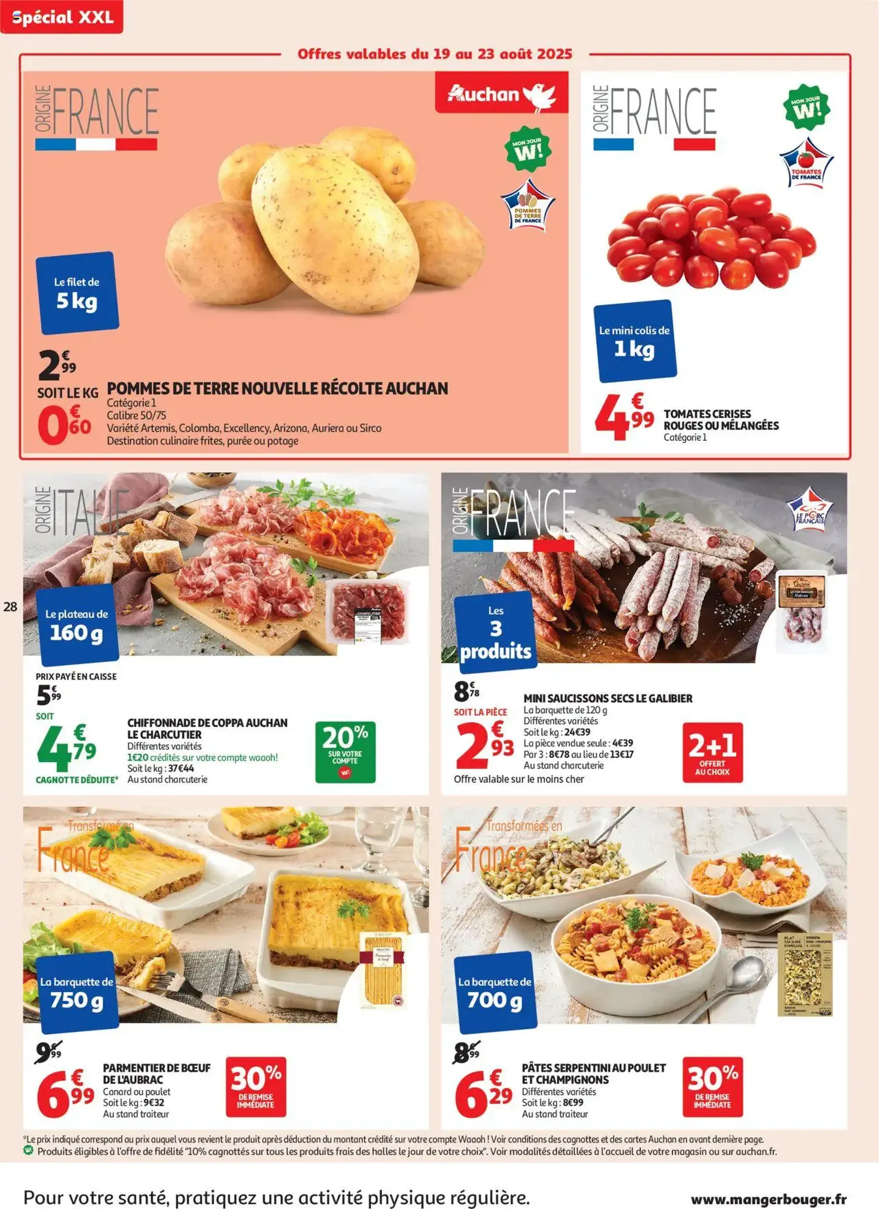 Auchan prospectus - brochure valable à partir du 19/08/2025, page 28 sur 46 Auchan prospectus - brochure valable à partir du 19/08/2025, page 28 sur 46