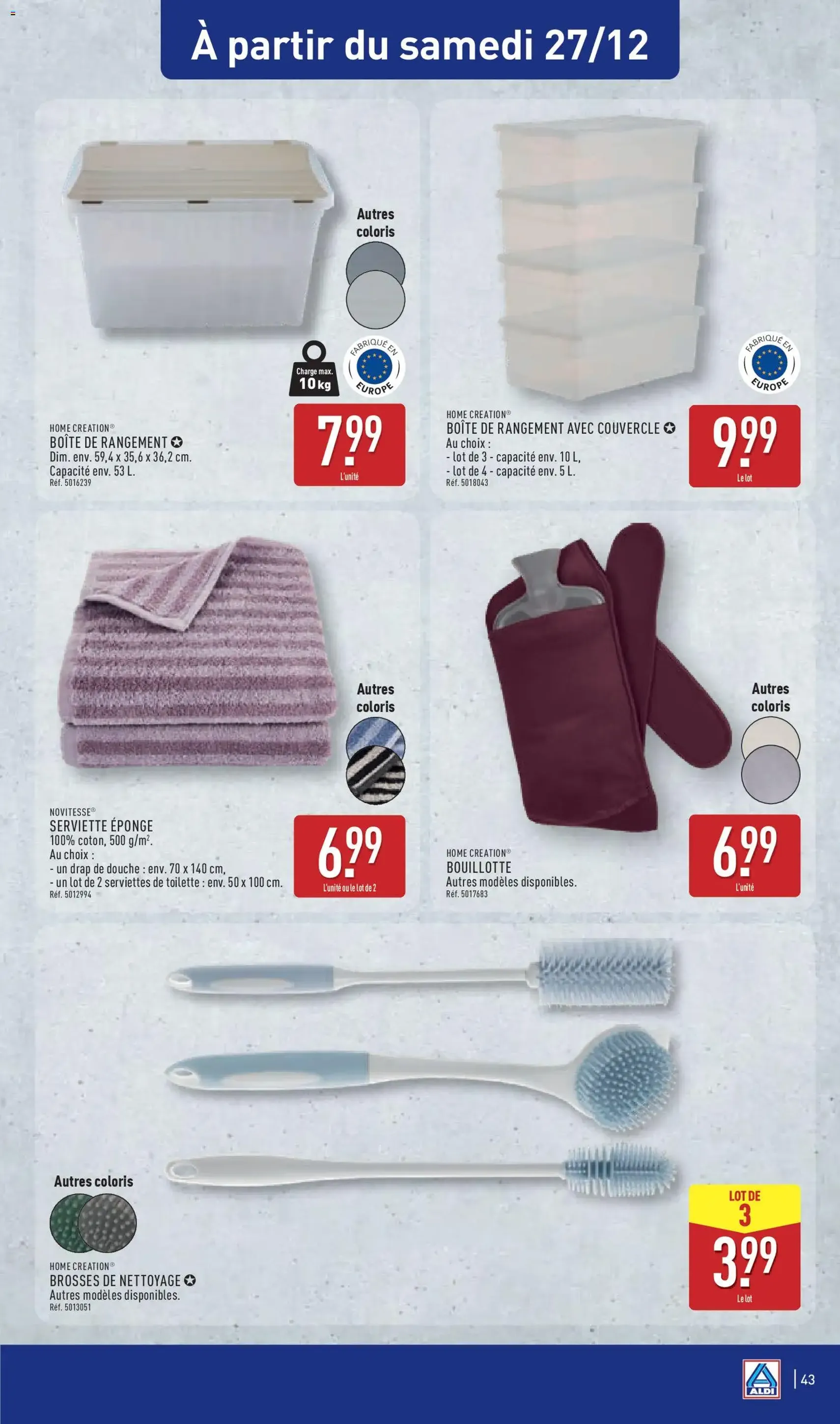 Aldi - Catalogue de la semaine 52 - brochure valable à partir du 23/12/2025, page 46 sur 52