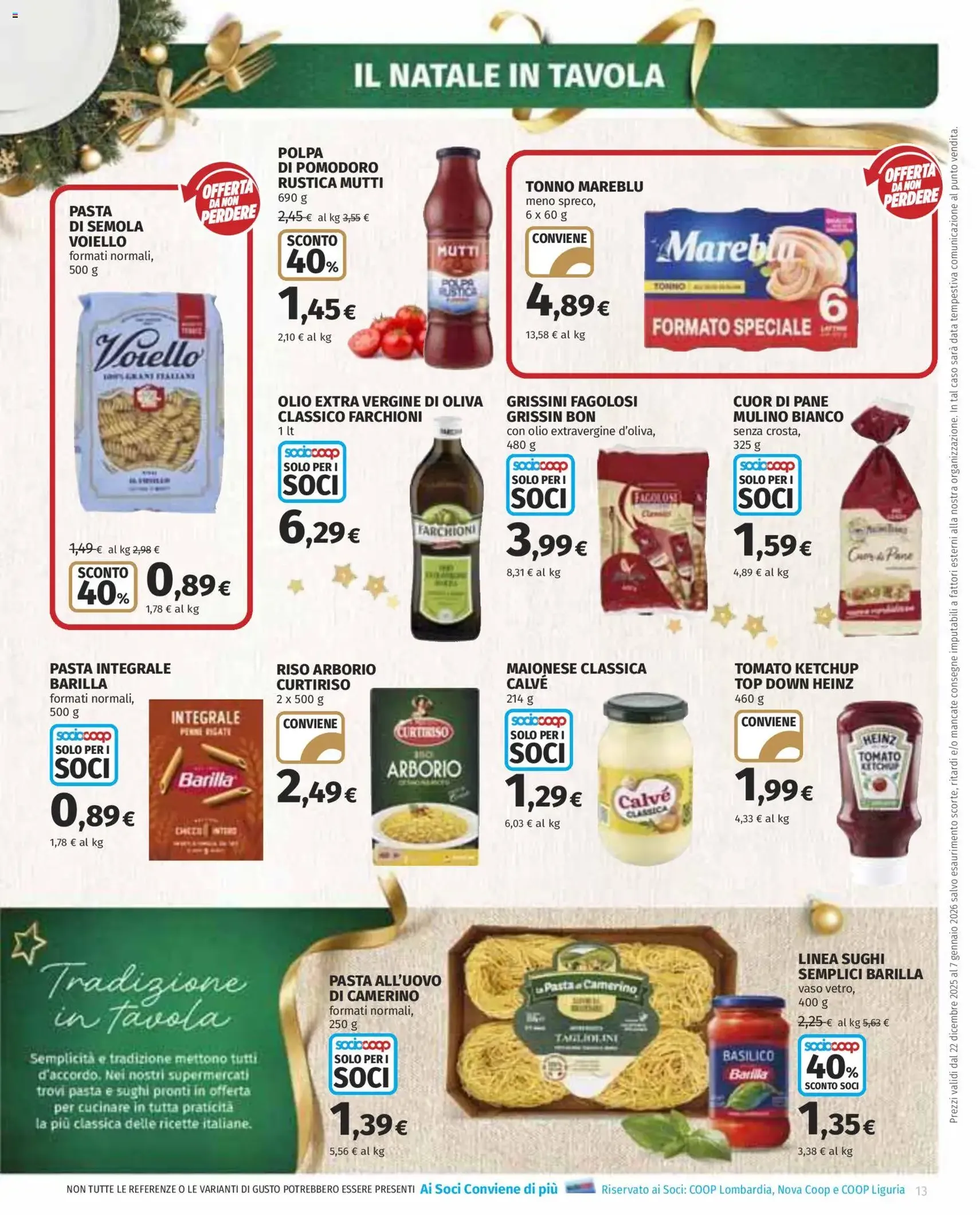 Volantino COOP - volantino valido dal 22/12/2025 pagina 13 di 22