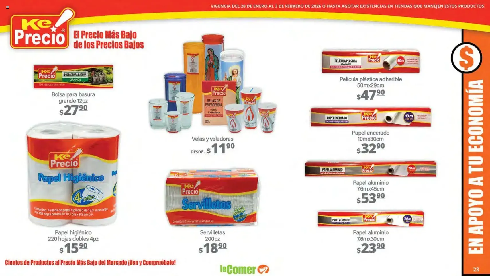 La Comer folleto - folleto válido desde 28/01/2026 página 23 de 27