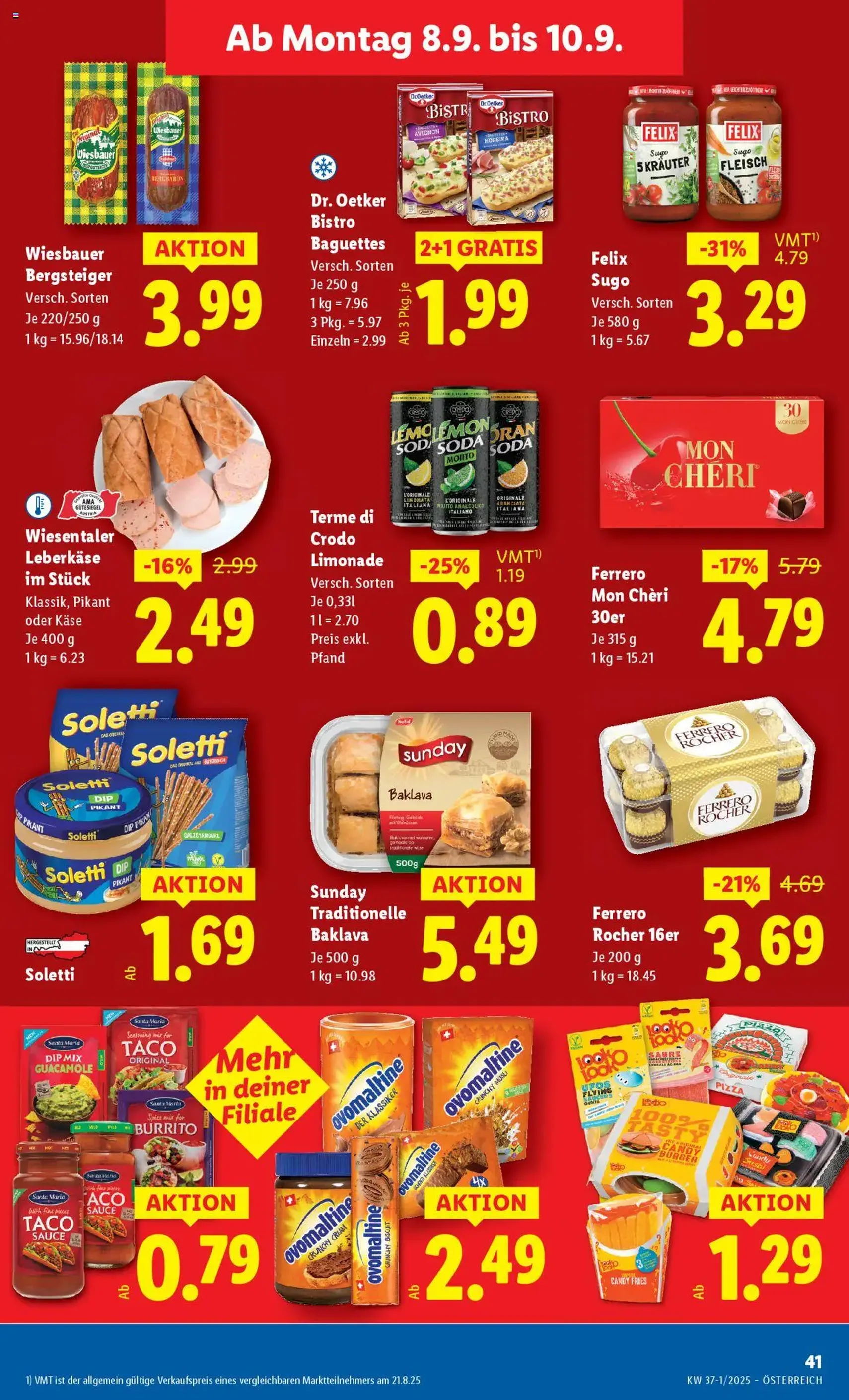 Lidl Flugblatt - Gültiger Prospekt ab 04.09.2025, Seite 45 von insgesamt 49 Lidl Flugblatt - Gültiger Prospekt ab 04.09.2025, Seite 45 von insgesamt 49