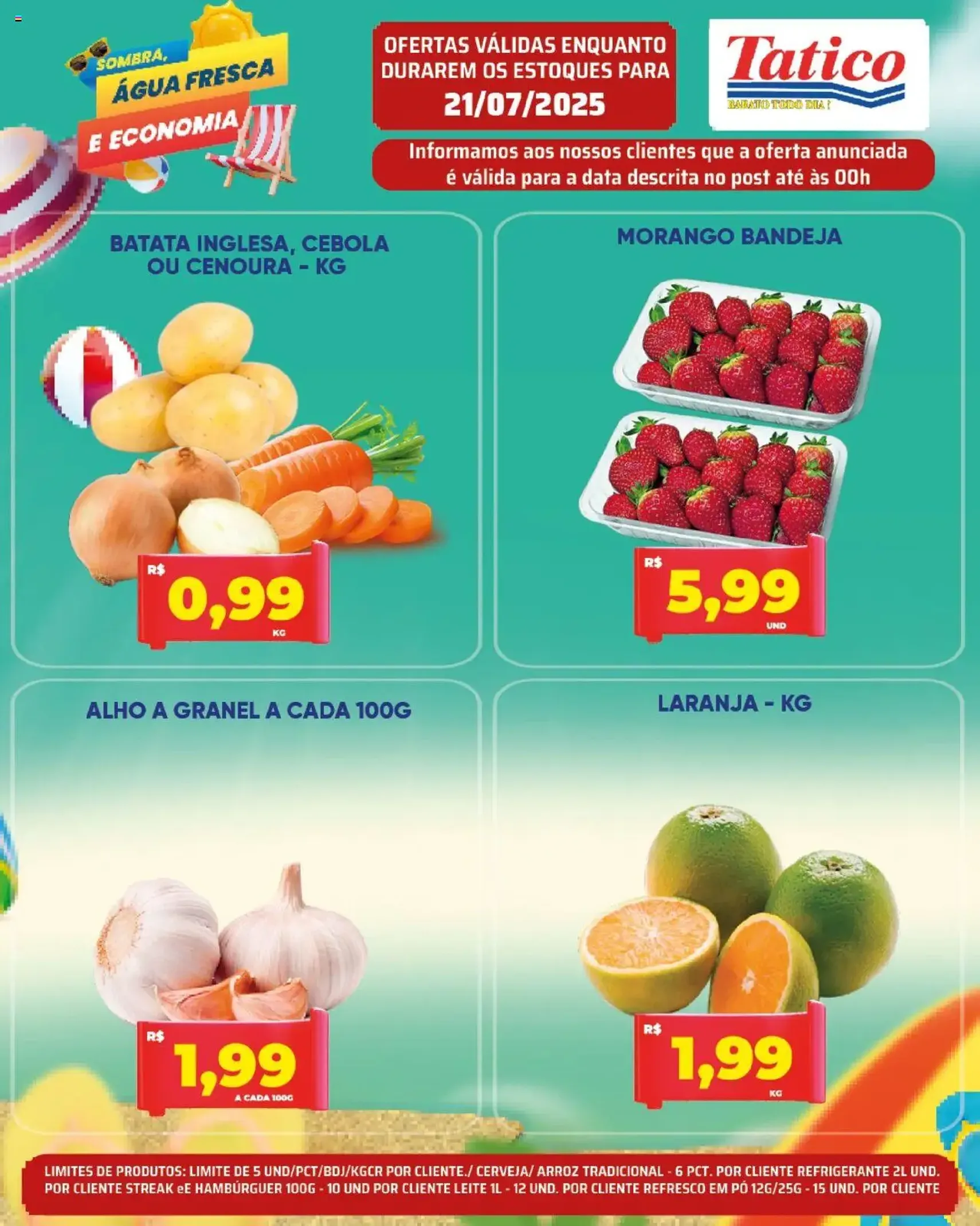 Tatico - Ofertas do Dia - folheto válido a partir de 21/07/2025 página 7 de 20 Tatico - Ofertas do Dia - folheto válido a partir de 21/07/2025 página 7 de 20