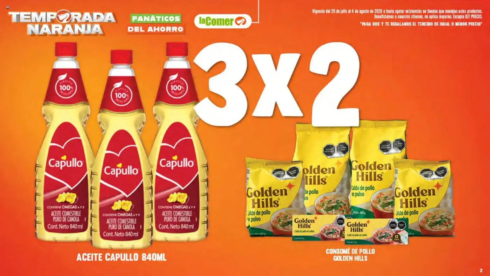 La Comer folleto - folleto válido desde 29/07/2026 página 2 de 40