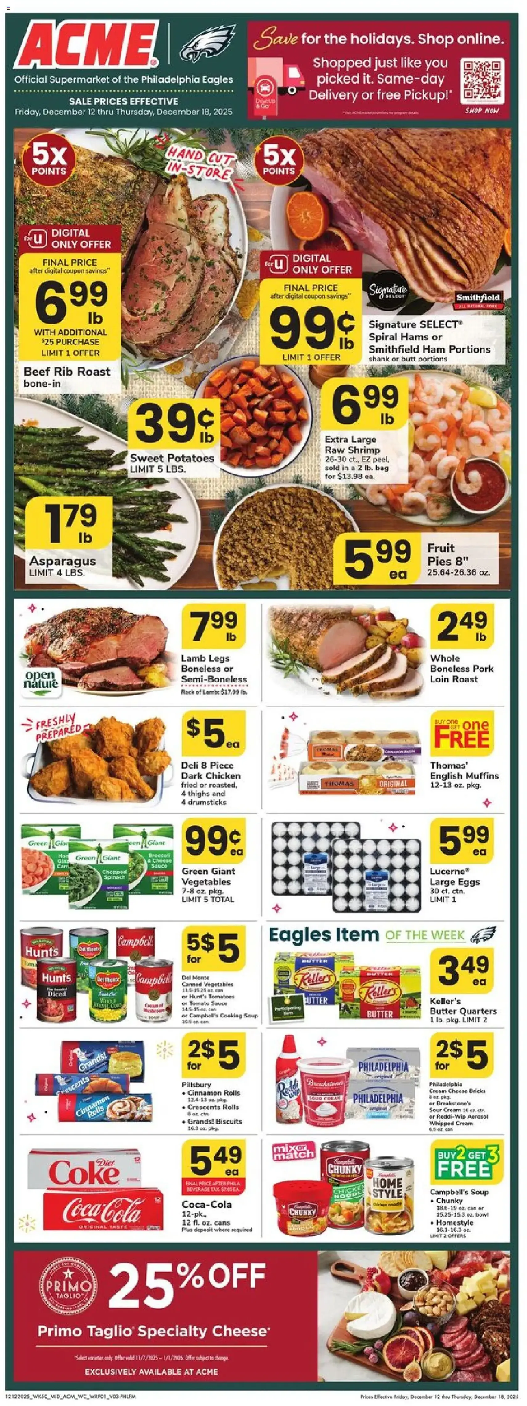 Acme Weekly Ad - valid flyer from 12/12/2025, page 1 of 6