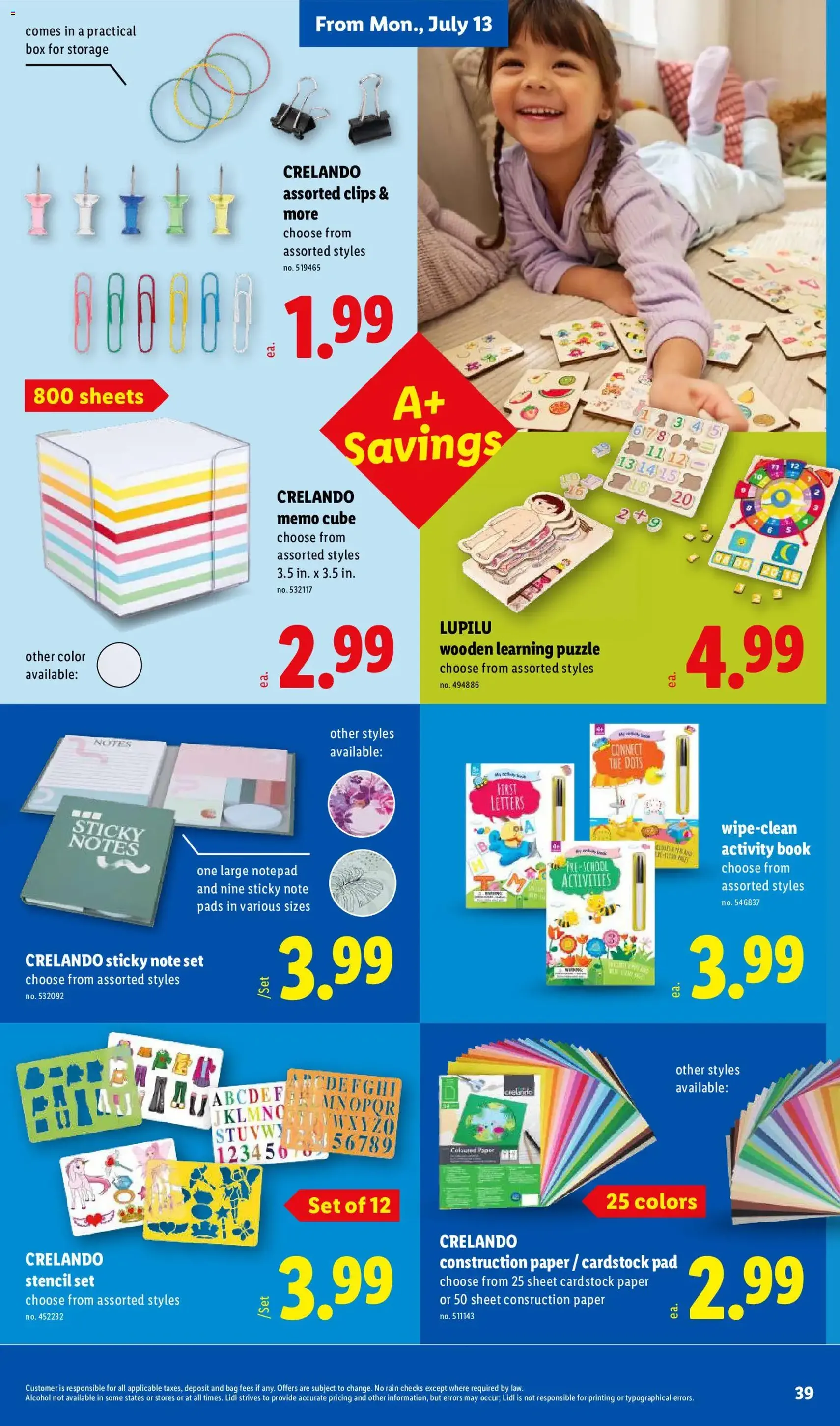 Lidl Weekly Ad - valid flyer from 07/08/2026, page 39 of 42