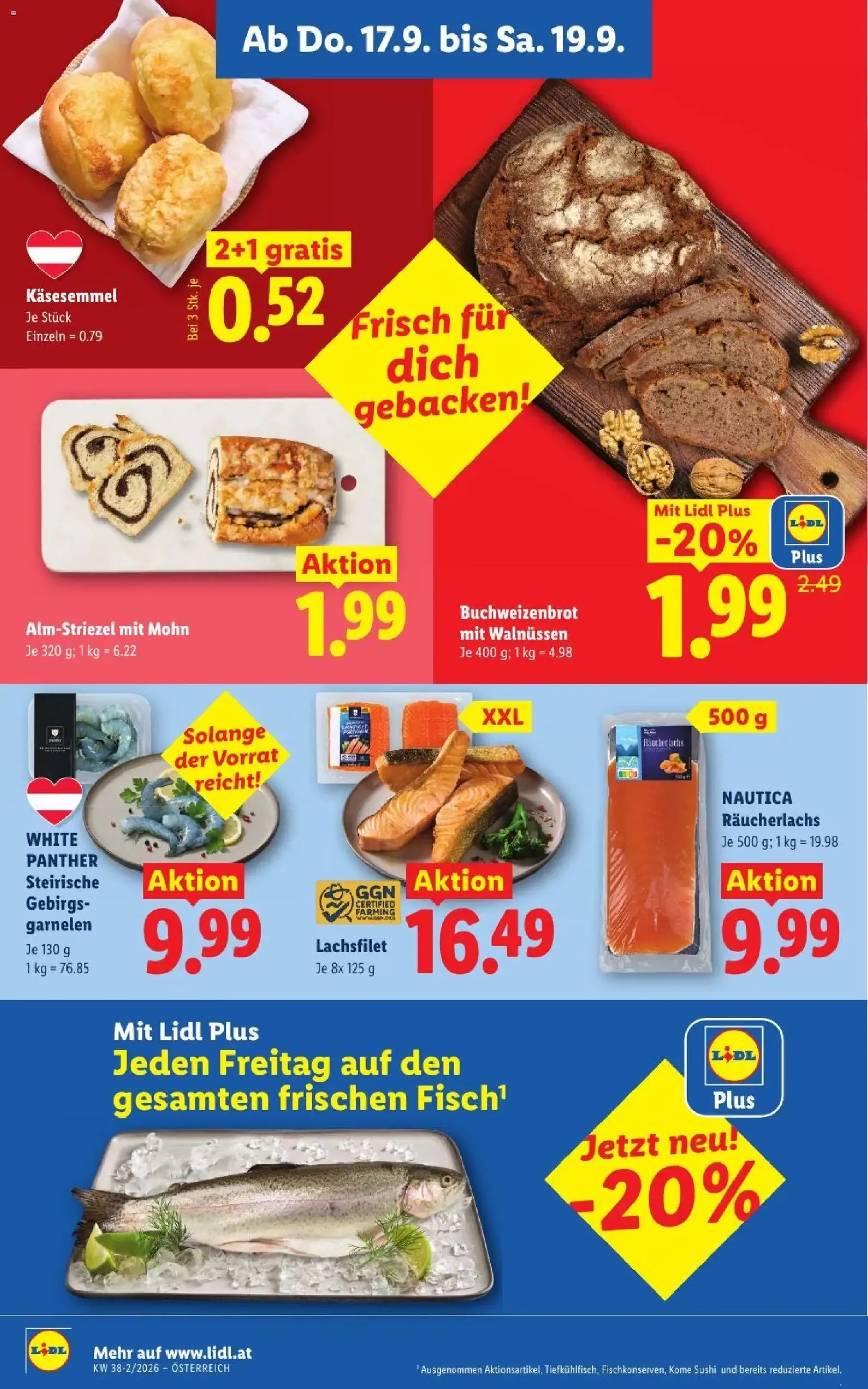 Lidl - Flugblatt - Gültiger Prospekt ab 17.09.2026, Seite 6 von insgesamt 54