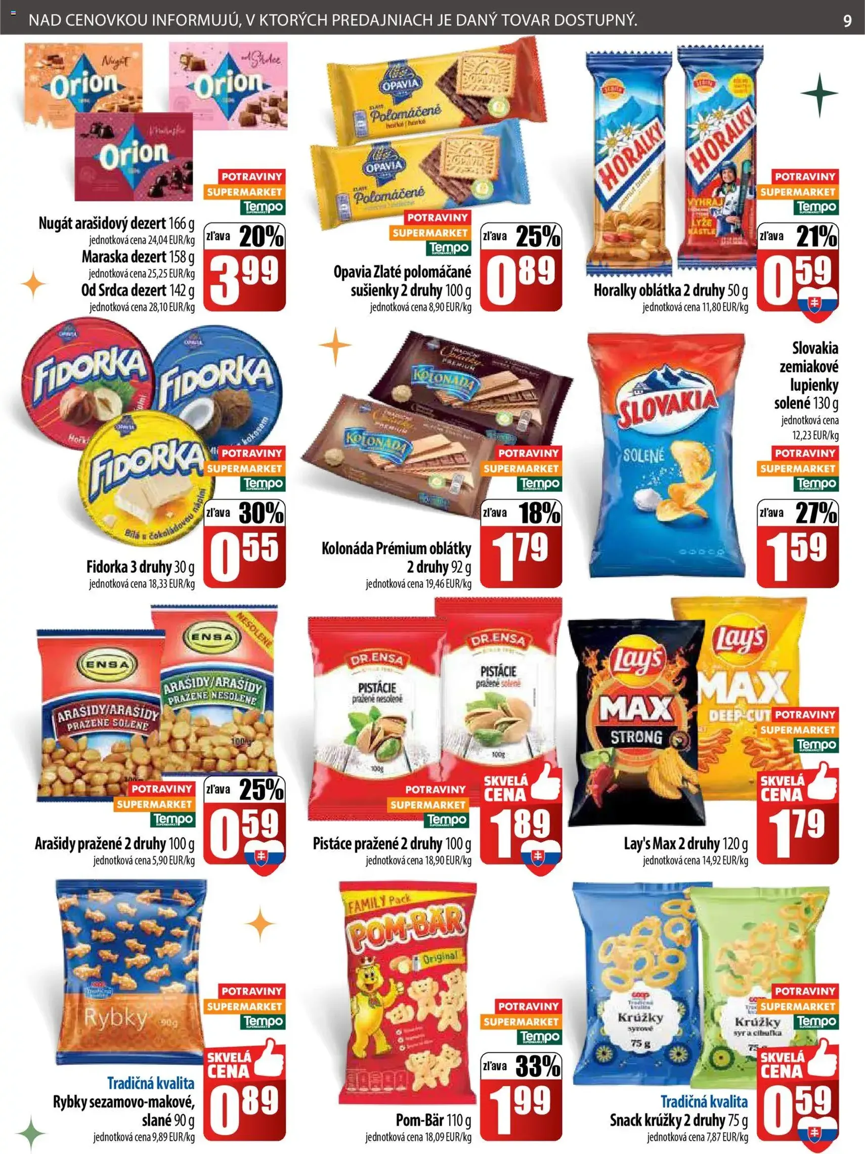 COOP Jednota leták - platný leták od 22.12.2025 strana 9 z 28