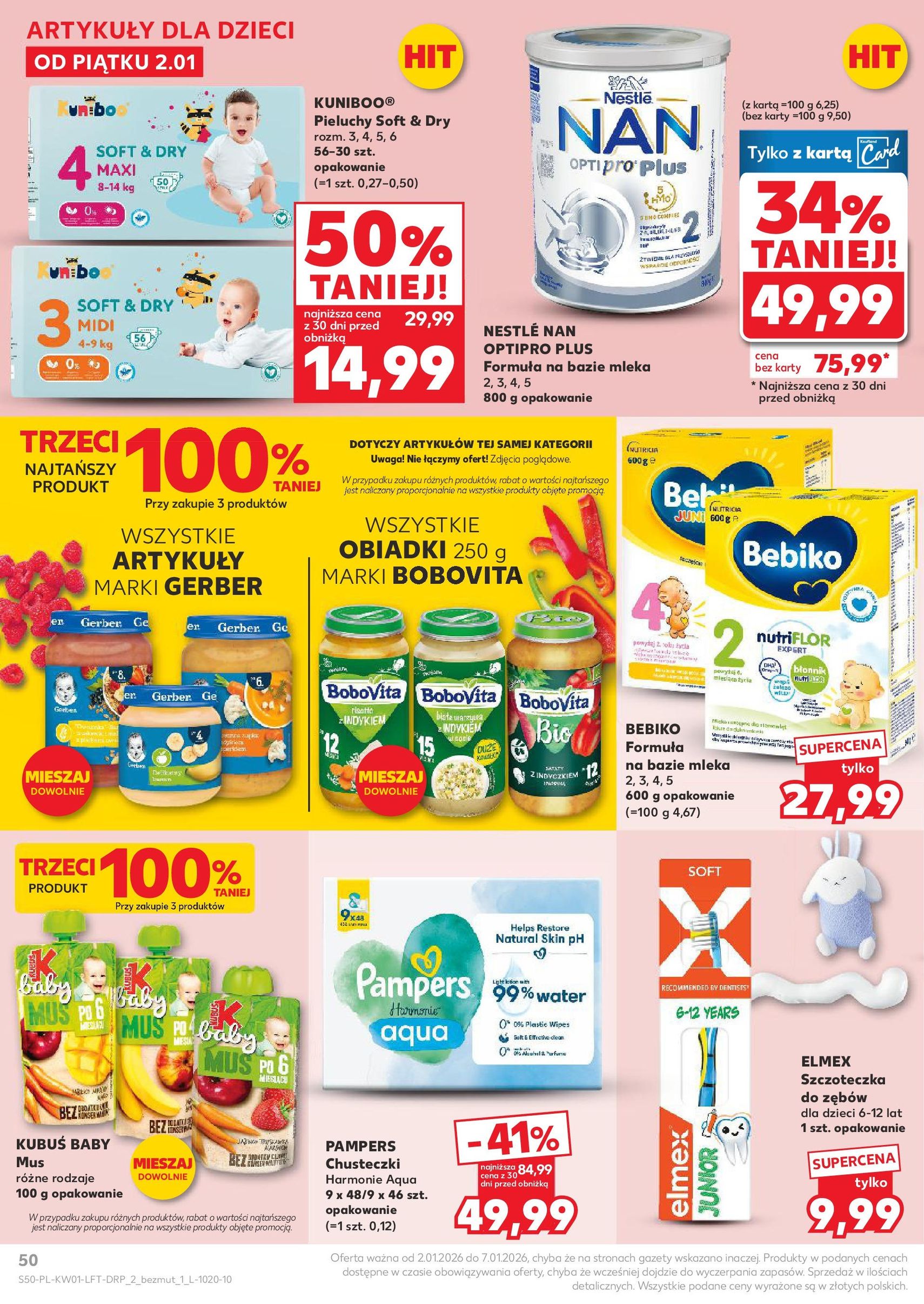 Kaufland gazetka - ważny gazetka od 02.01.2026 strona 50 z 52
