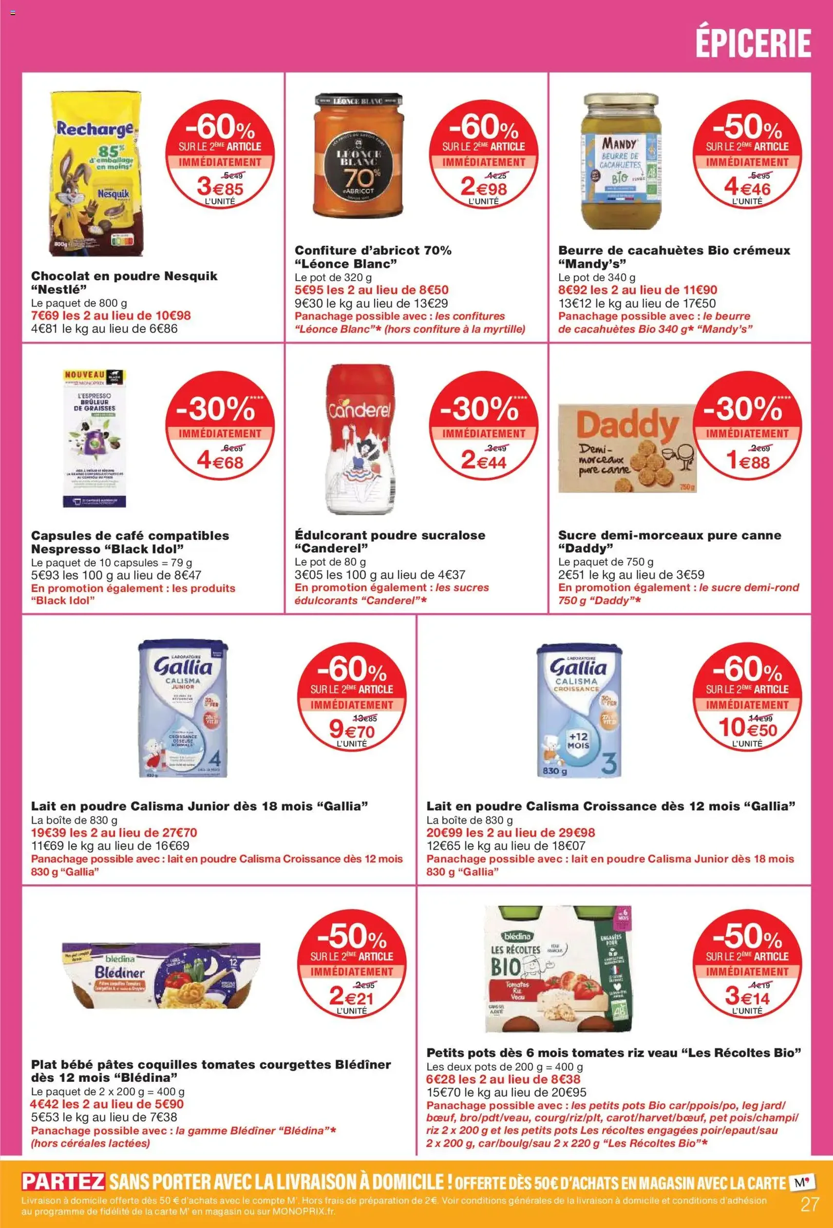 Monoprix catalogue - brochure valable à partir du 08/04/2026, page 27 sur 50