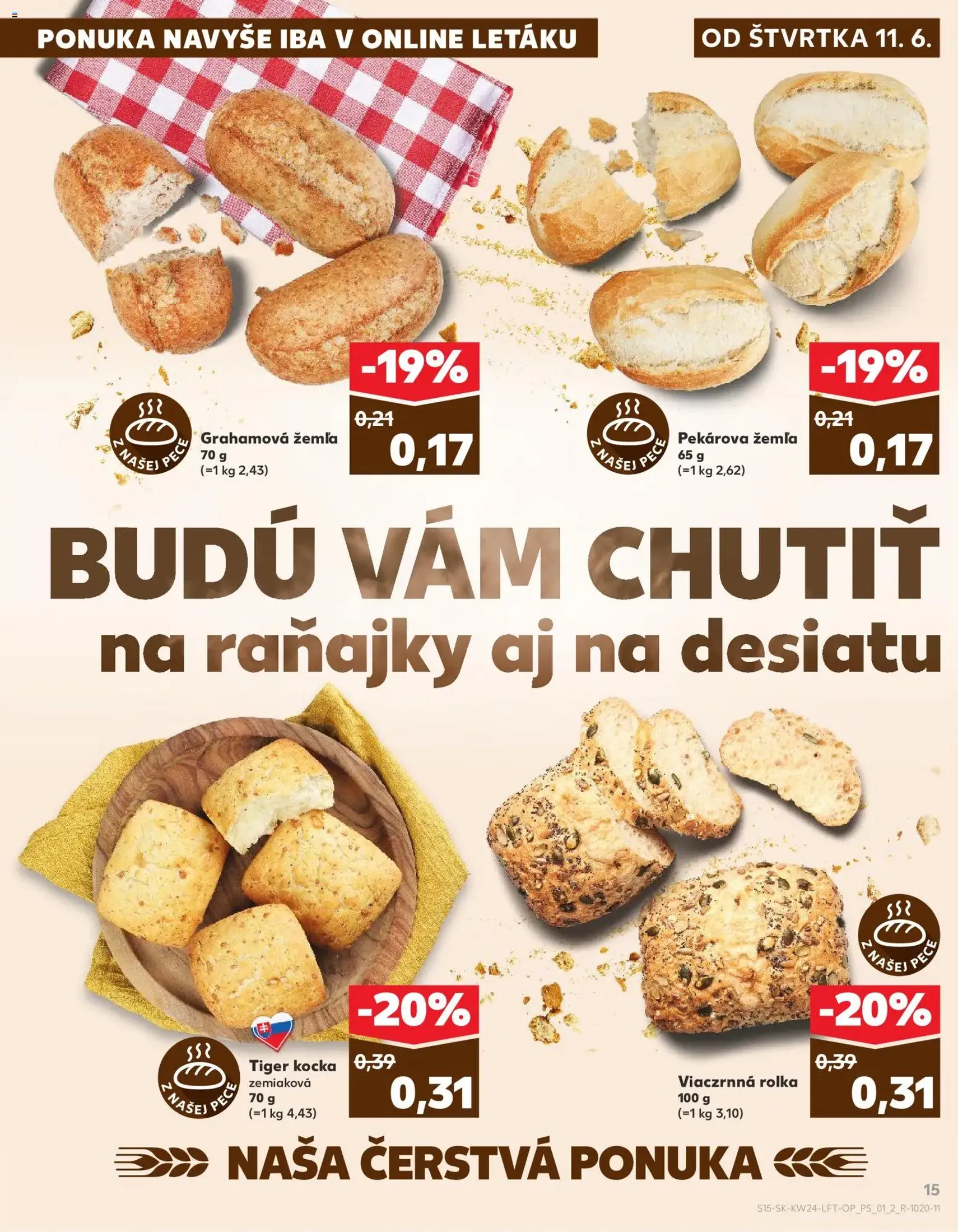 Kaufland SK akciós újság - 2026.06.11. érvényes szórólap 15 oldal 78 oldalból