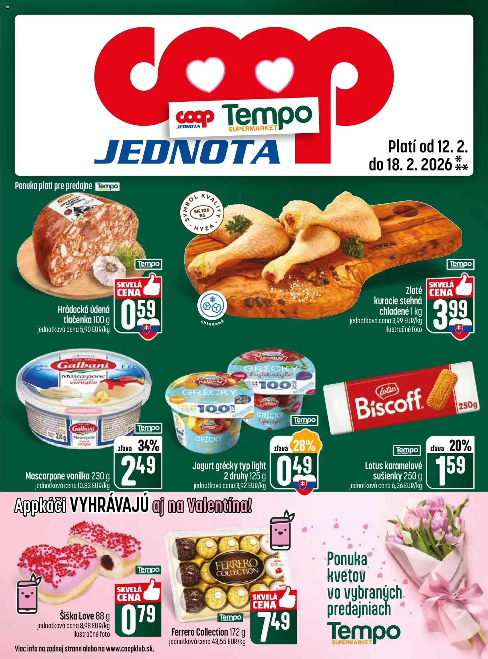 COOP Jednota leták - platný leták od 12.02.2026 strana 25 z 28