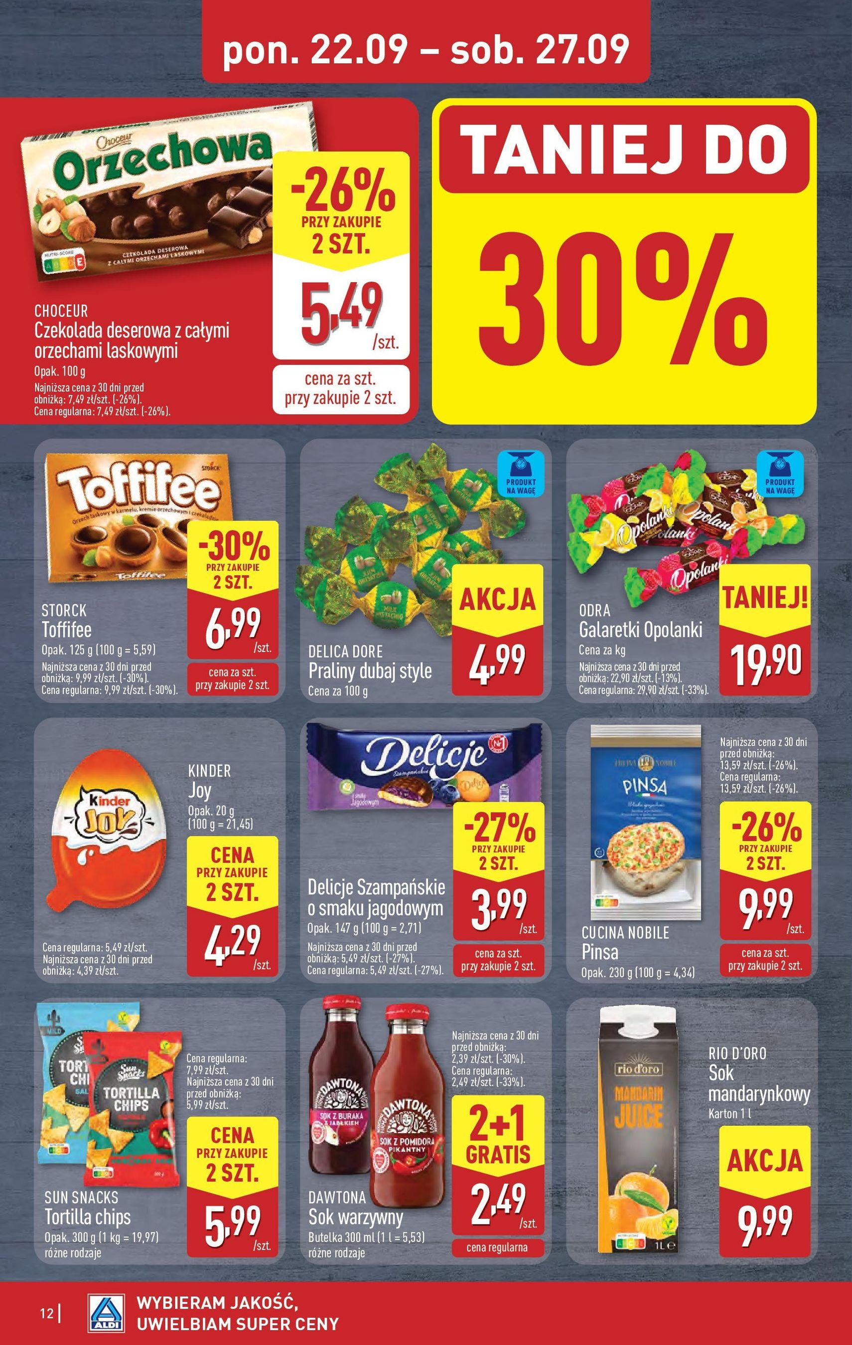 Aldi Gazetka - ważny gazetka od 22.09.2025 strona 12 z 41 Aldi Gazetka - ważny gazetka od 22.09.2025 strona 12 z 41