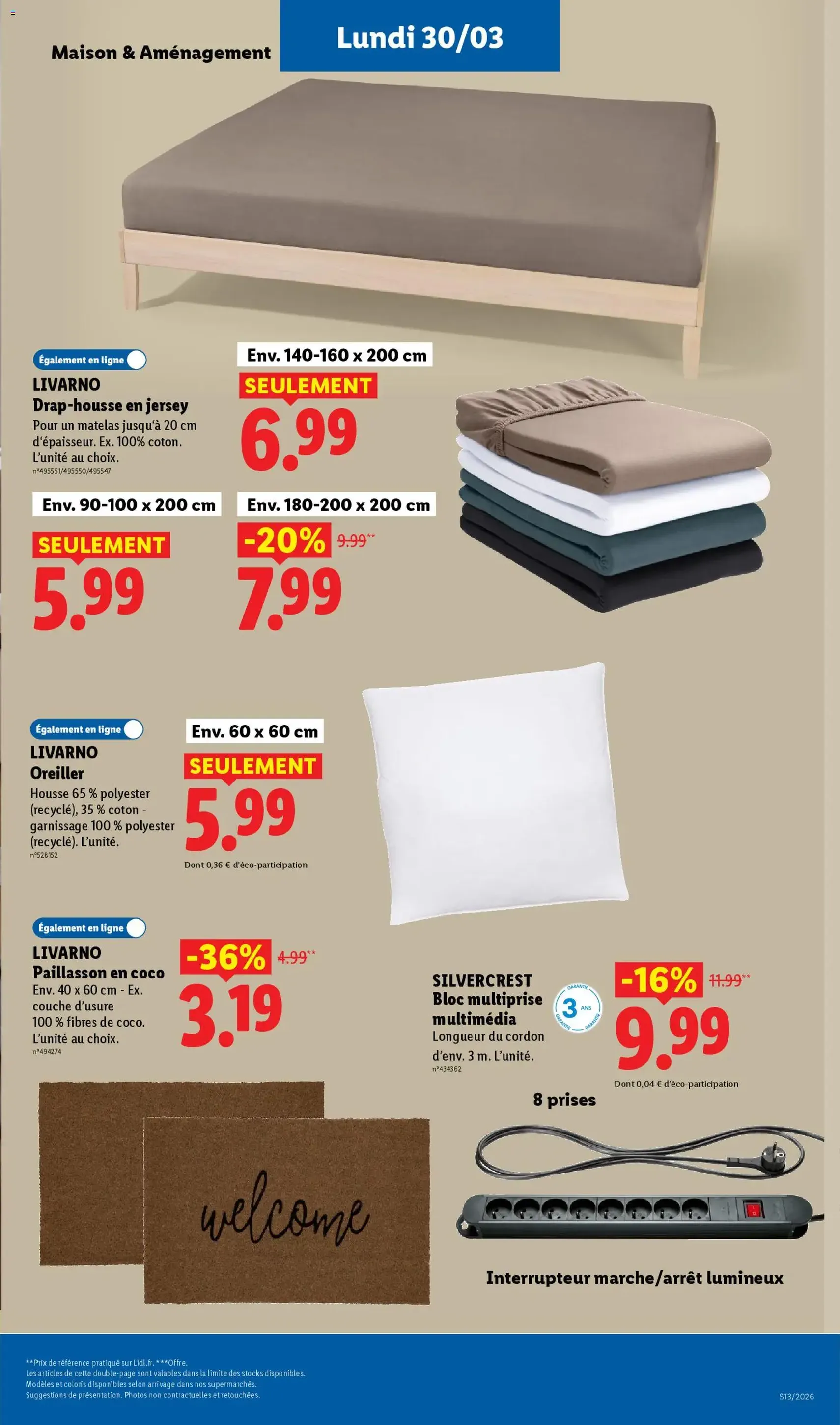 LIDL catalogue semaine 13 - brochure valable à partir du 26/03/2026, page 55 sur 76