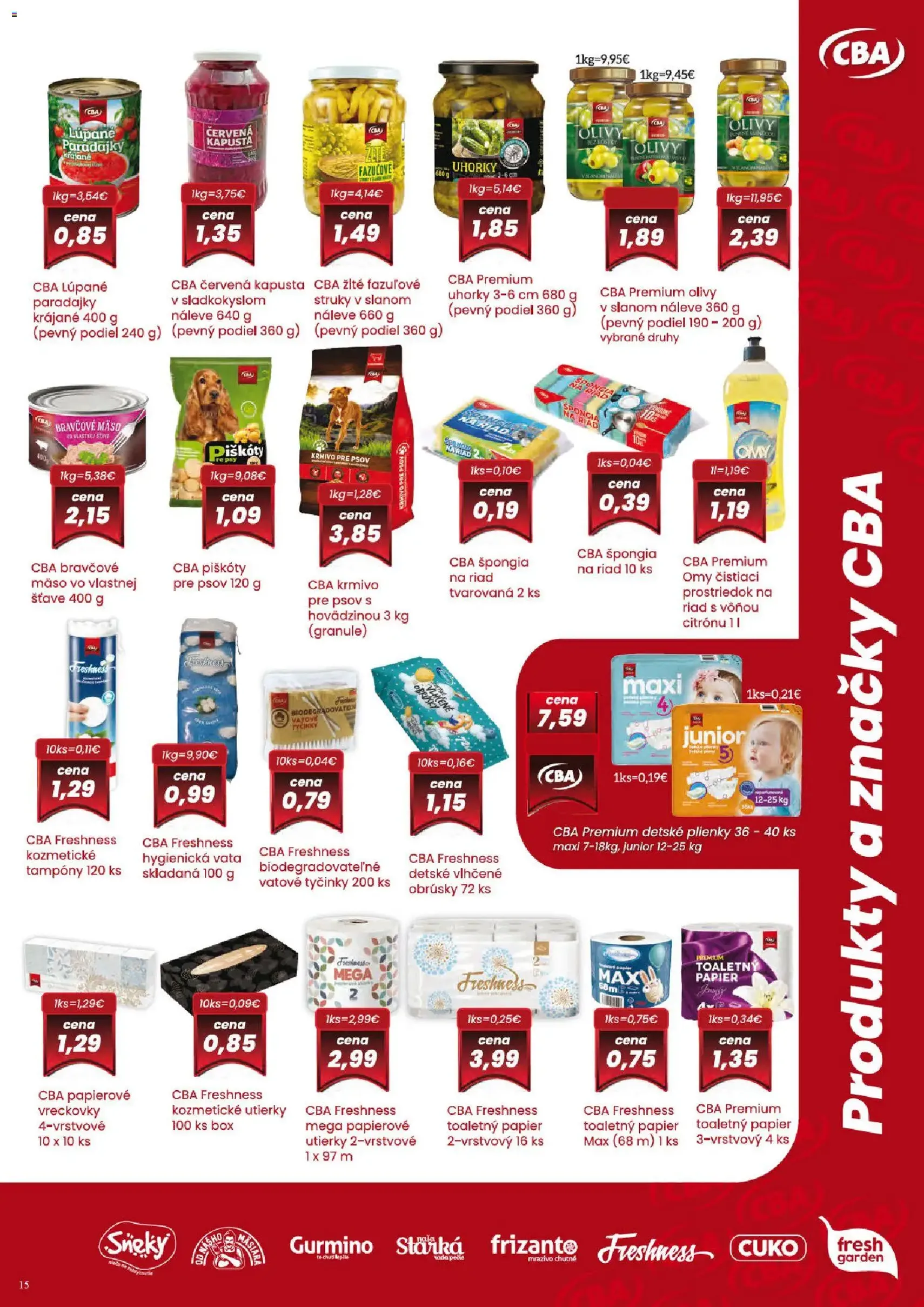 CBA Verex leták - platný leták od 06.11.2025 strana 15 z 24