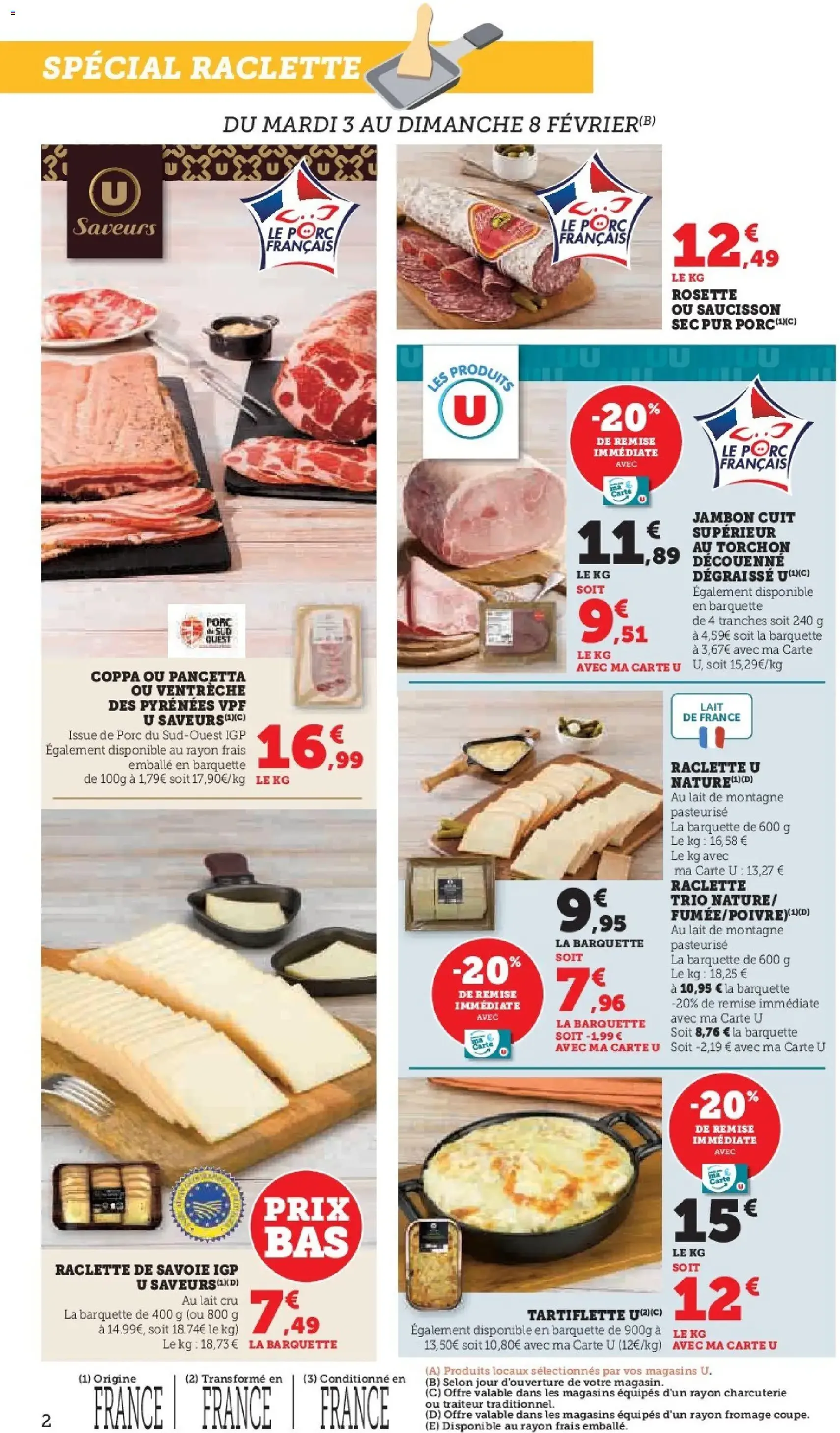 U Express catalogue - brochure valable à partir du 03/02/2026, page 2 sur 16