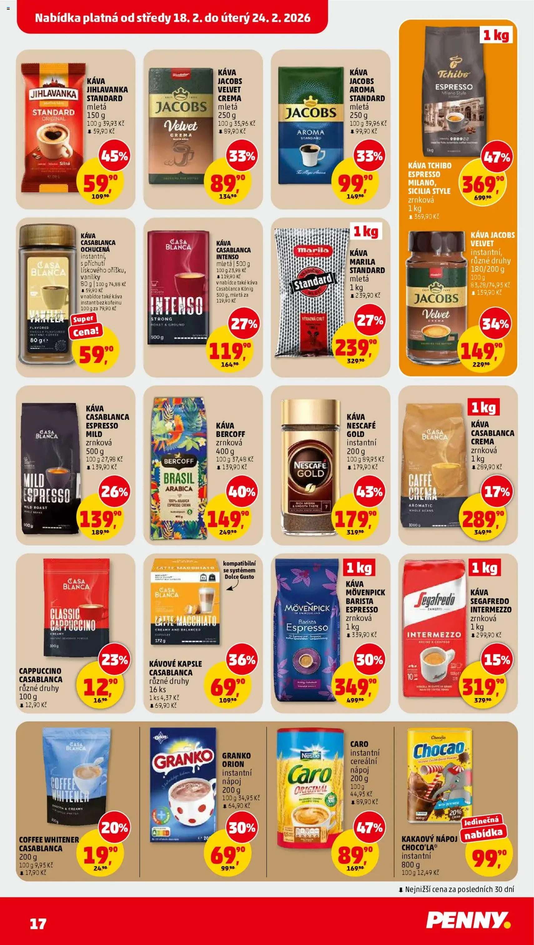 Penny Market leták - Čtvrtečník - platný leták od 18.02.2026 strana 17 z 33