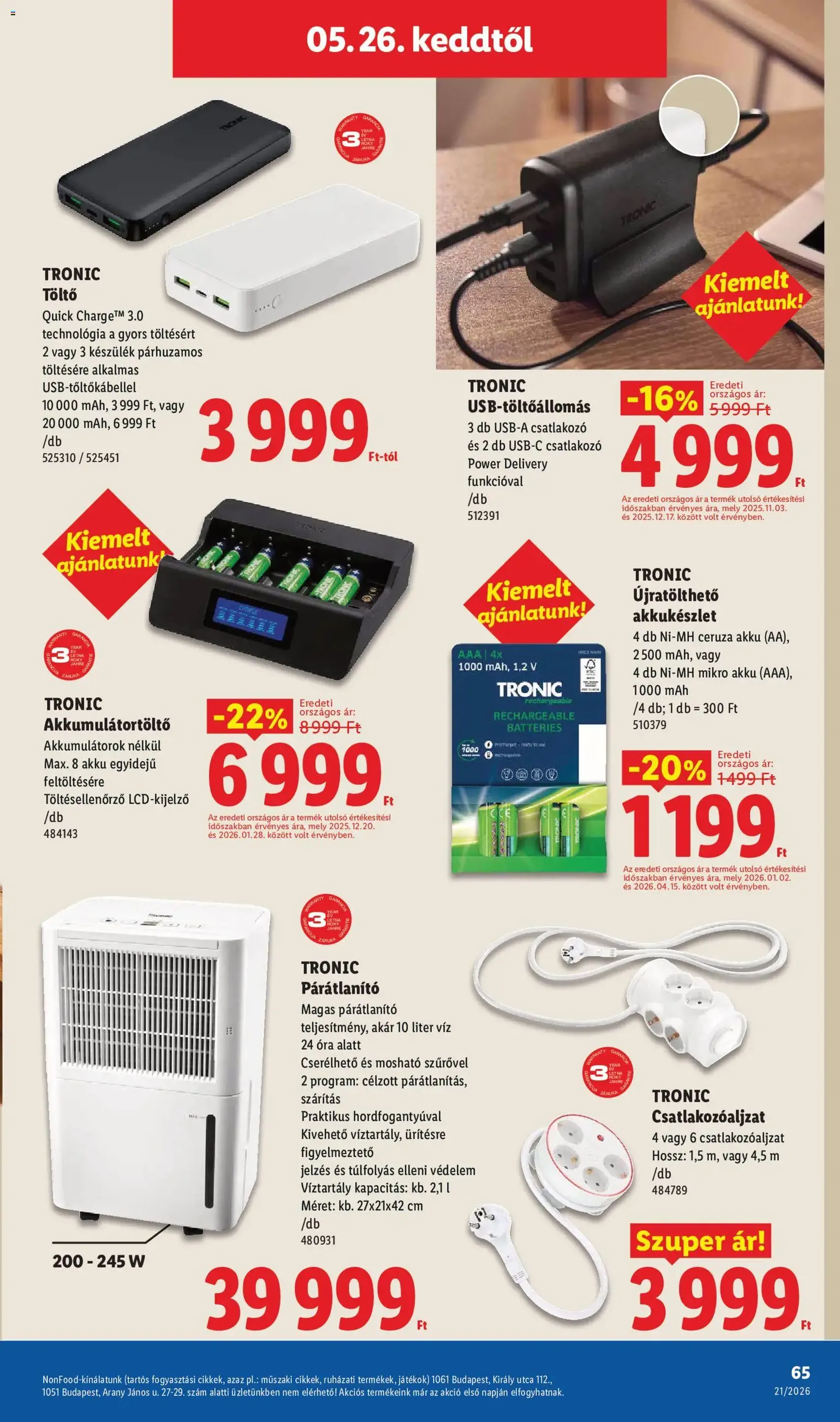 Lidl akciós újság - 2026.05.21. érvényes szórólap 65 oldal 84 oldalból