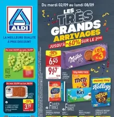 Aldi catalogue semaine 36 - Prévisualisation du catalogue valable à partir du 02/09/2025