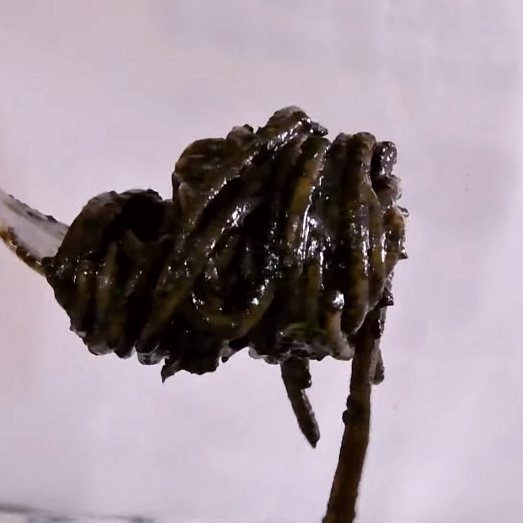 Spaghetti al nero di seppia