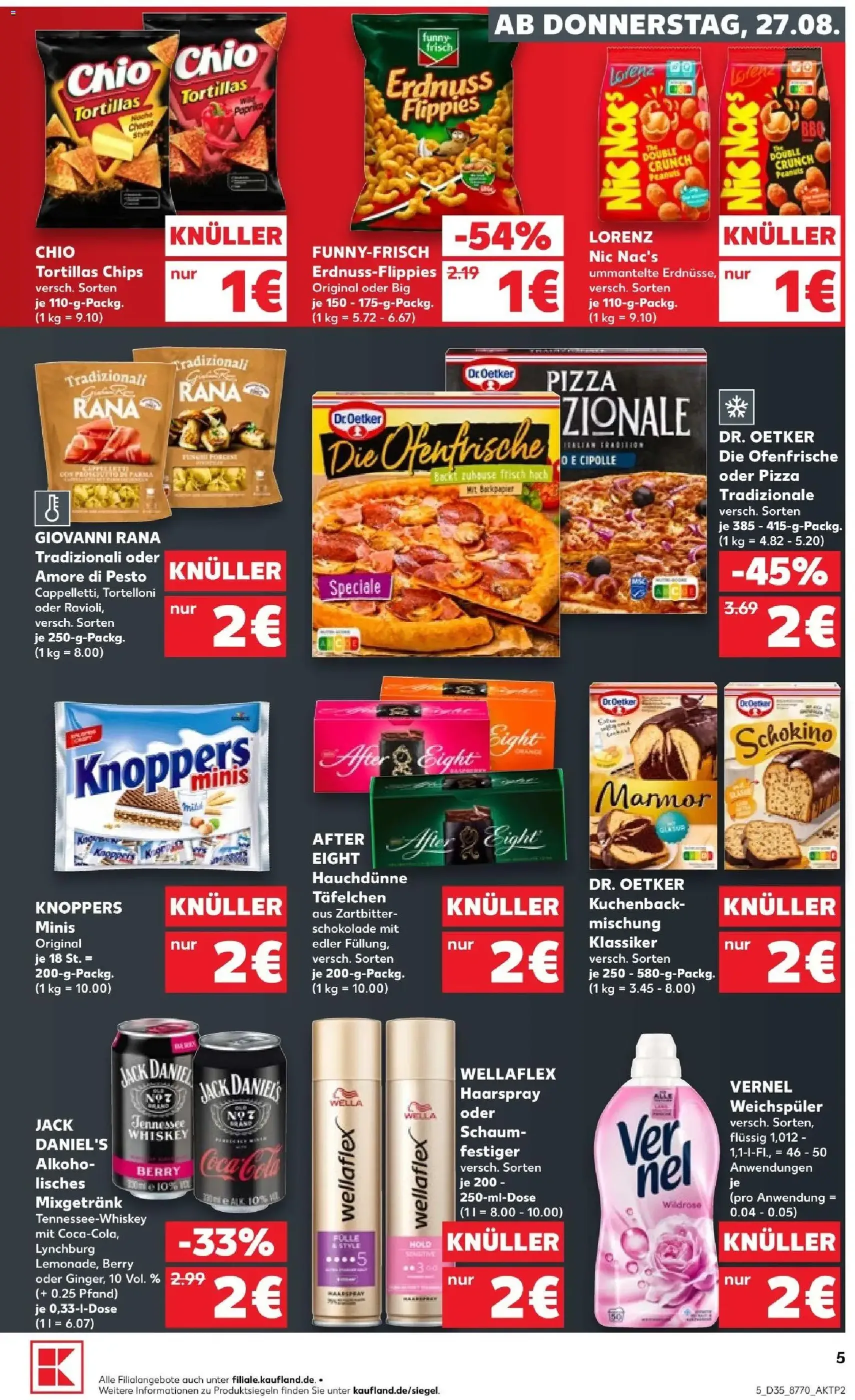 Kaufland Prospekt - Gültiger Prospekt ab 27.08.2026, Seite 5 von insgesamt 60