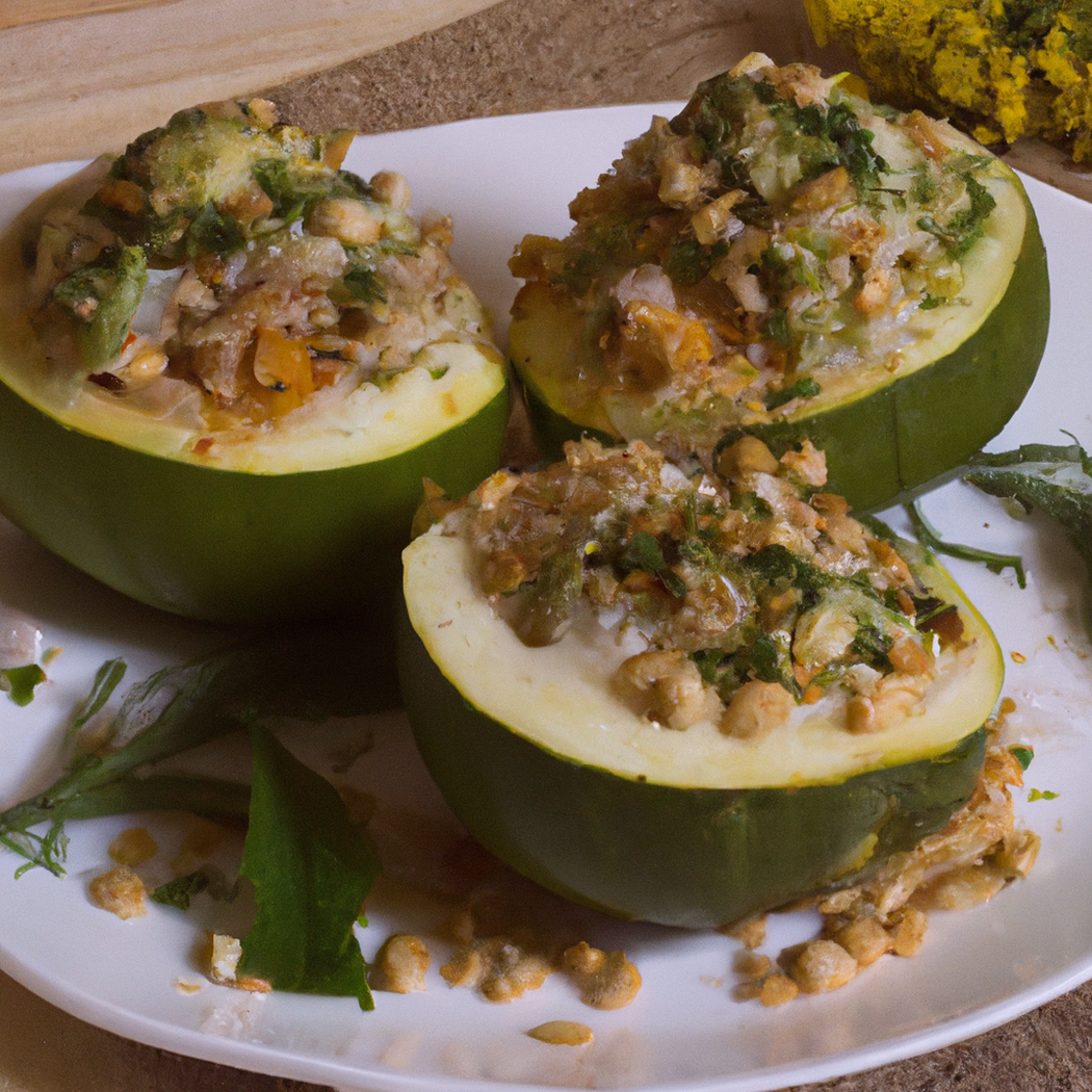 Zucchine ripiene vegetariane