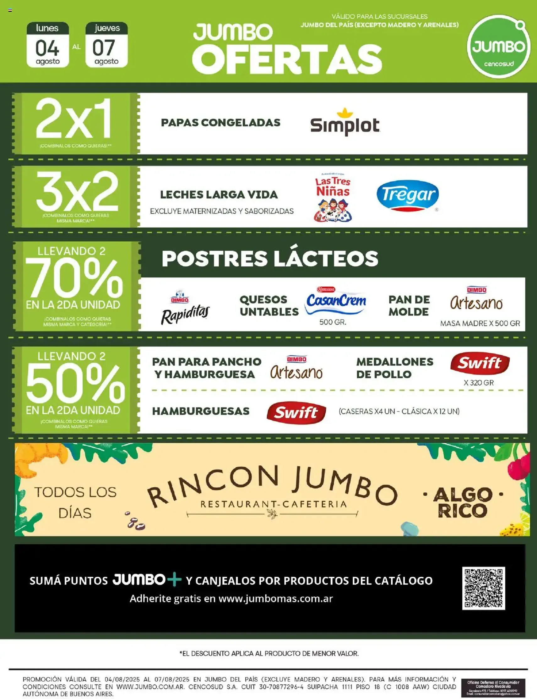 Jumbo ofertas - folleto válido desde 04/08/2025 página 2 de 2