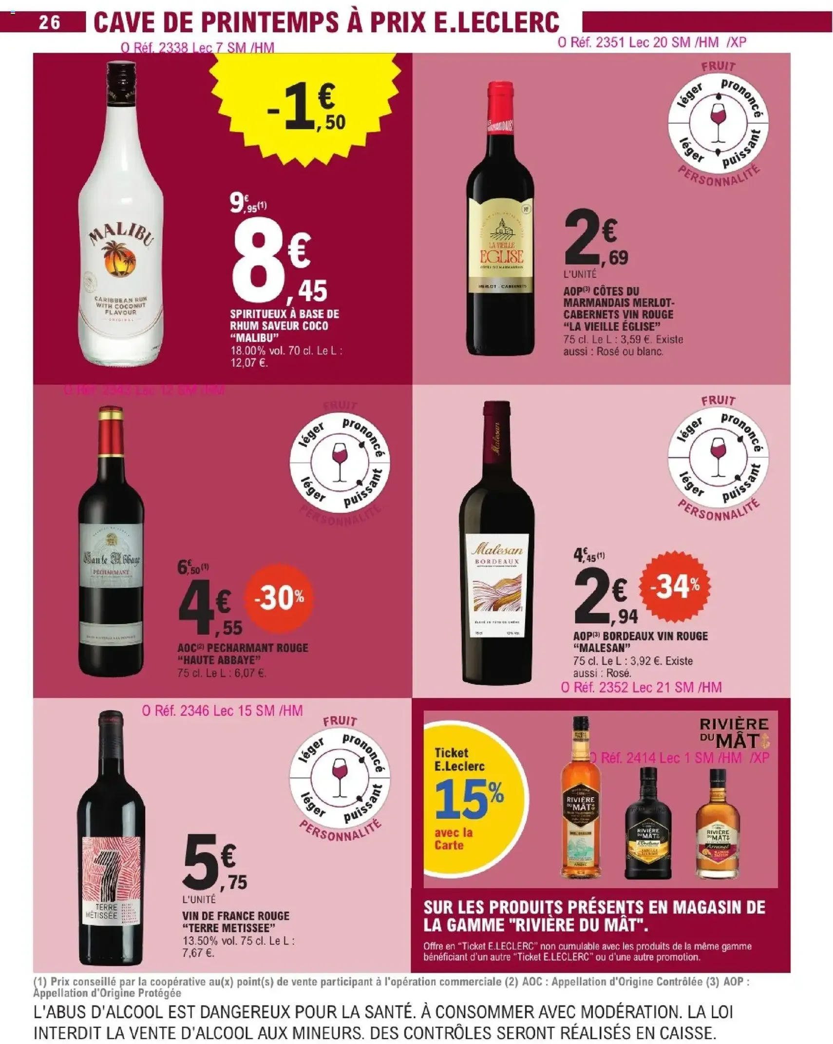 E.Leclerc catalogue de la semaine 13 - brochure valable à partir du 24/03/2026, page 26 sur 63