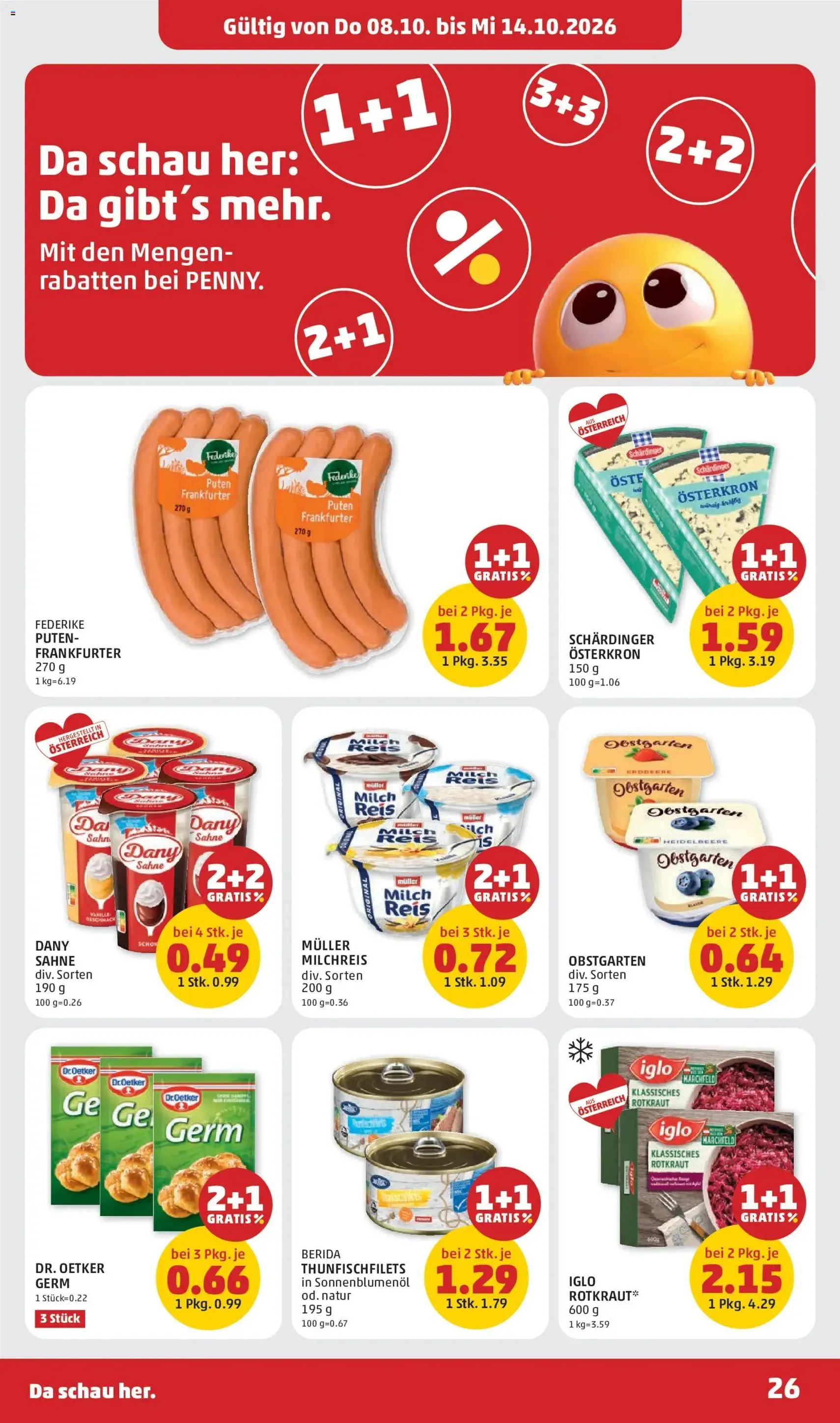 Penny Markt Flugblatt - Gültiger Prospekt ab 04.10.2026, Seite 26 von insgesamt 32